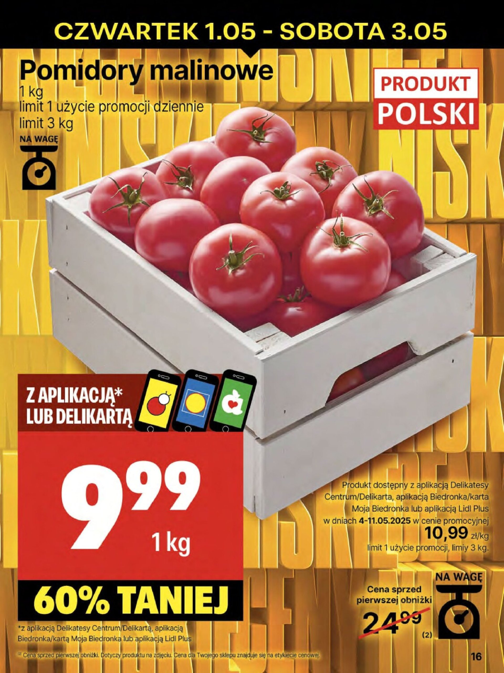 delikatesy-centrum - Delikatesy Centrum gazetka ważna od 01.05. - 07.05. - page: 16 delikatesy-centrum - Delikatesy Centrum gazetka ważna od 01.05. - 07.05. - page: 16