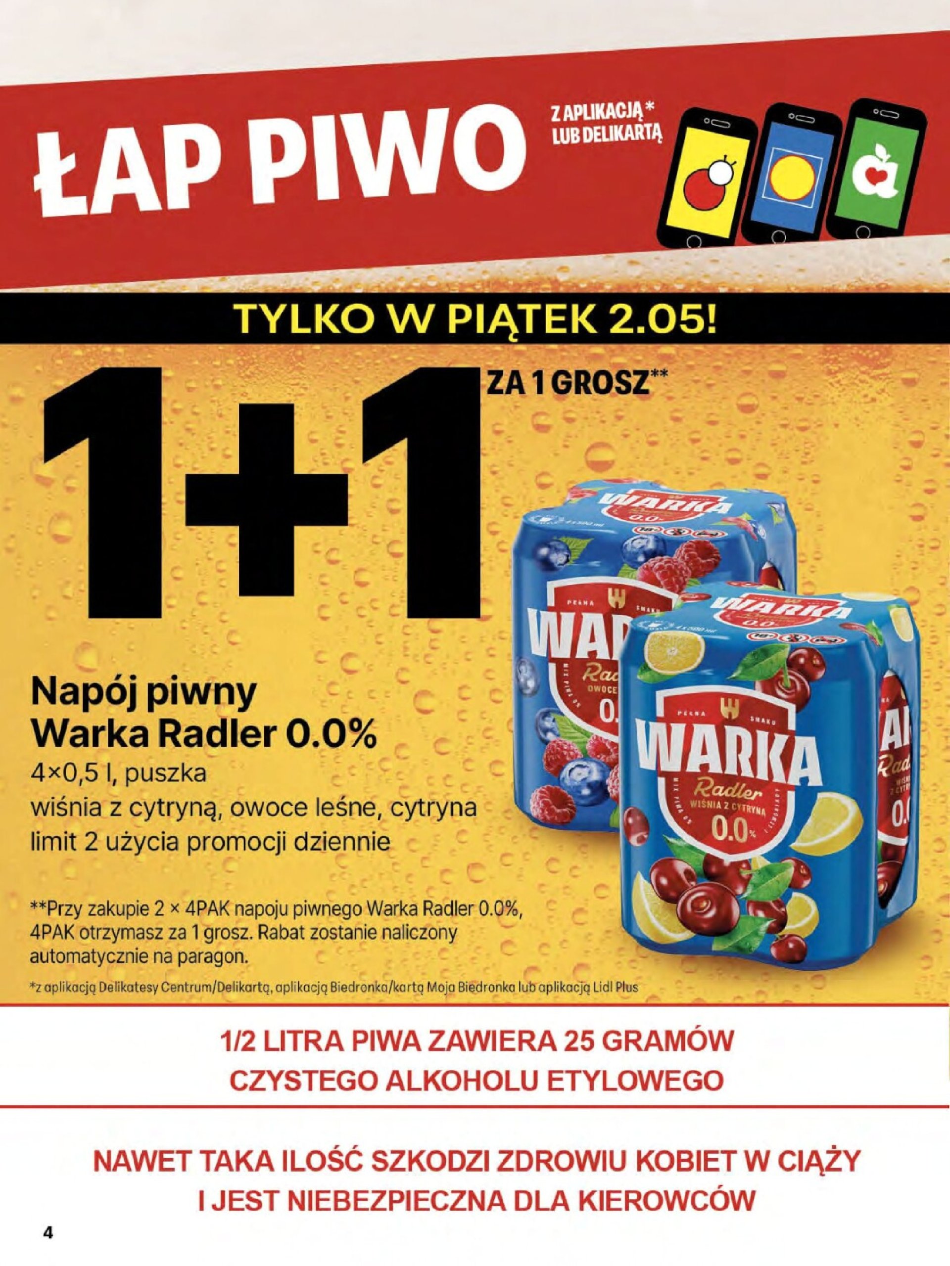 delikatesy-centrum - Delikatesy Centrum gazetka ważna od 01.05. - 07.05. - page: 4 delikatesy-centrum - Delikatesy Centrum gazetka ważna od 01.05. - 07.05. - page: 4