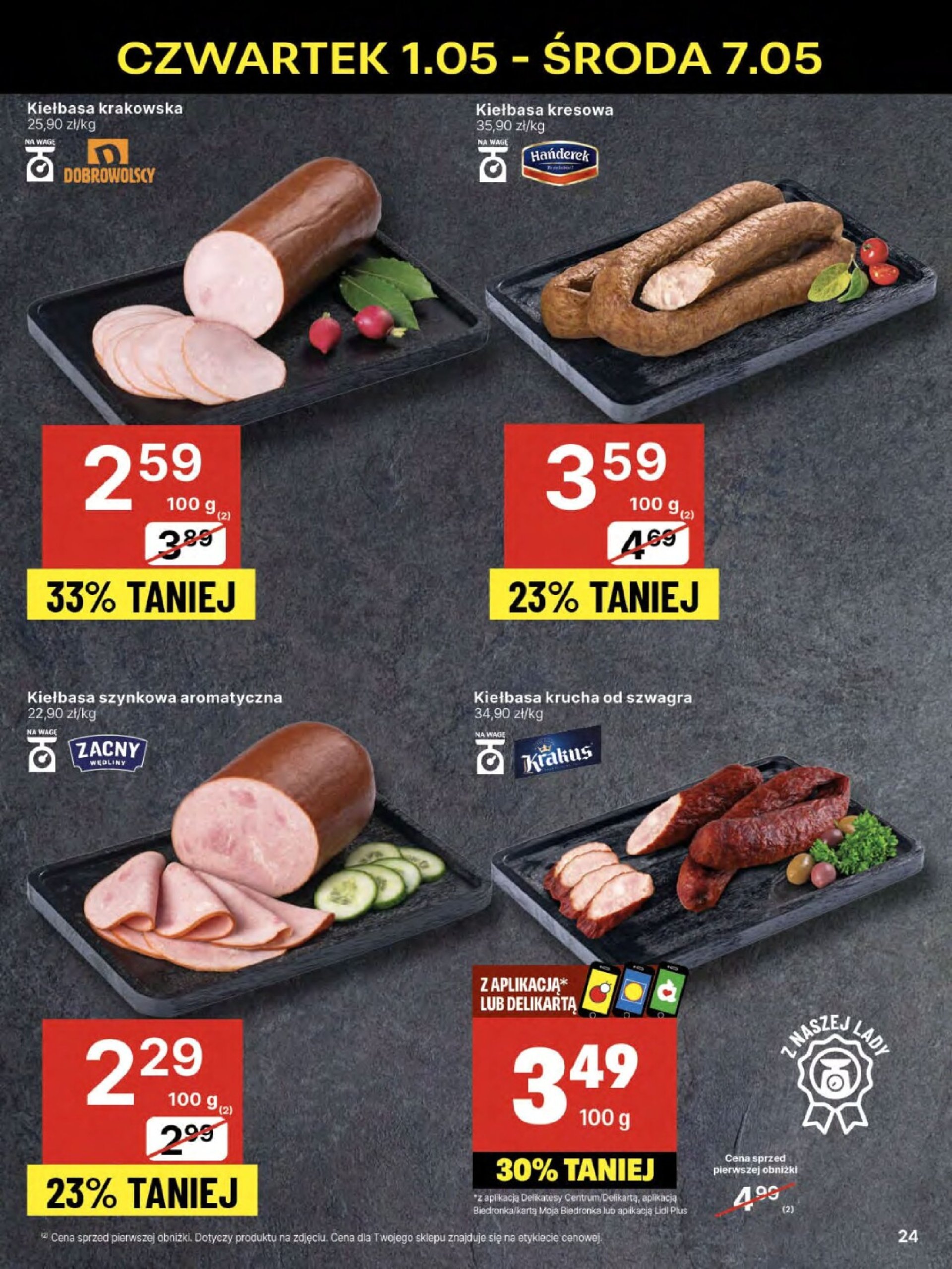 delikatesy-centrum - Delikatesy Centrum gazetka ważna od 01.05. - 07.05. - page: 24 delikatesy-centrum - Delikatesy Centrum gazetka ważna od 01.05. - 07.05. - page: 24