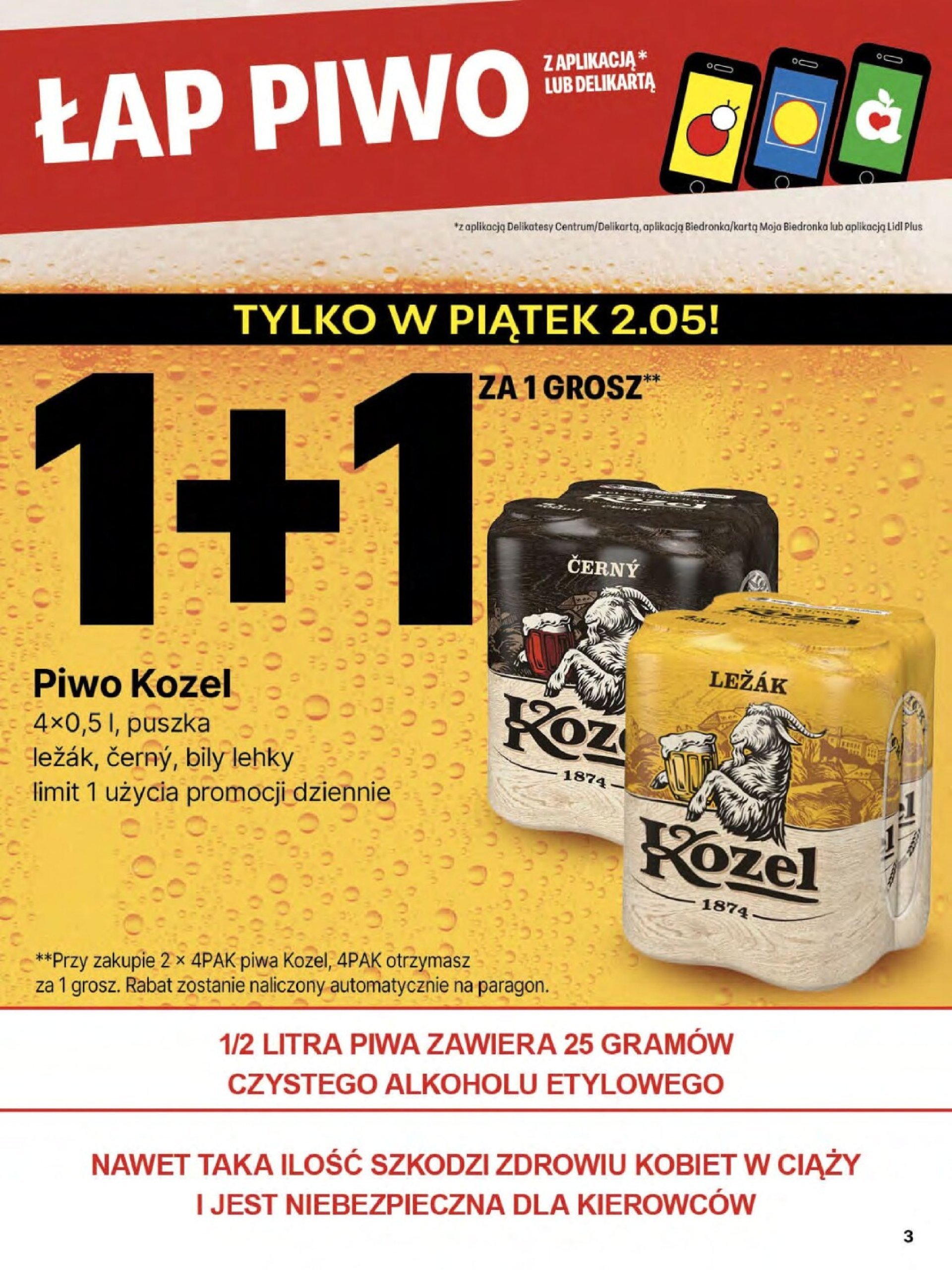 delikatesy-centrum - Delikatesy Centrum gazetka ważna od 01.05. - 07.05. - page: 3 delikatesy-centrum - Delikatesy Centrum gazetka ważna od 01.05. - 07.05. - page: 3