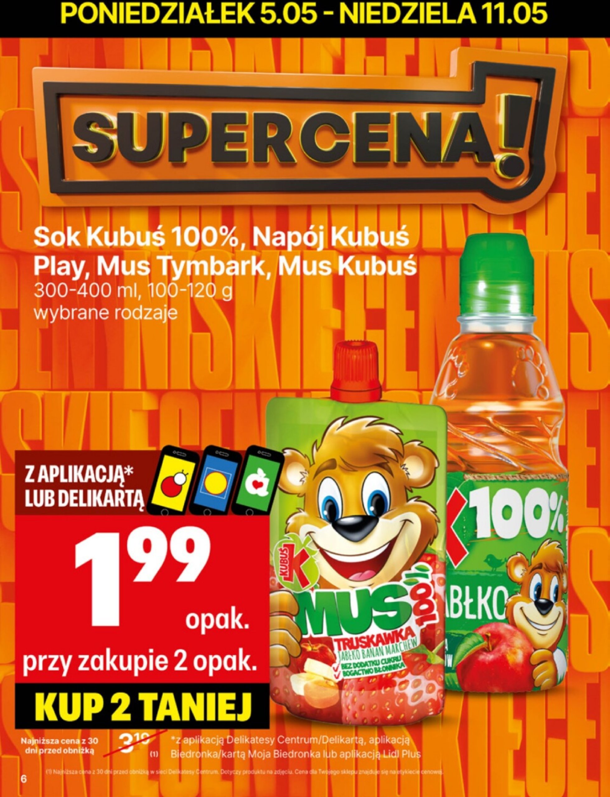 delikatesy-centrum - Delikatesy Centrum gazetka ważna od 05.05. - 11.05. - page: 6 delikatesy-centrum - Delikatesy Centrum gazetka ważna od 05.05. - 11.05. - page: 6