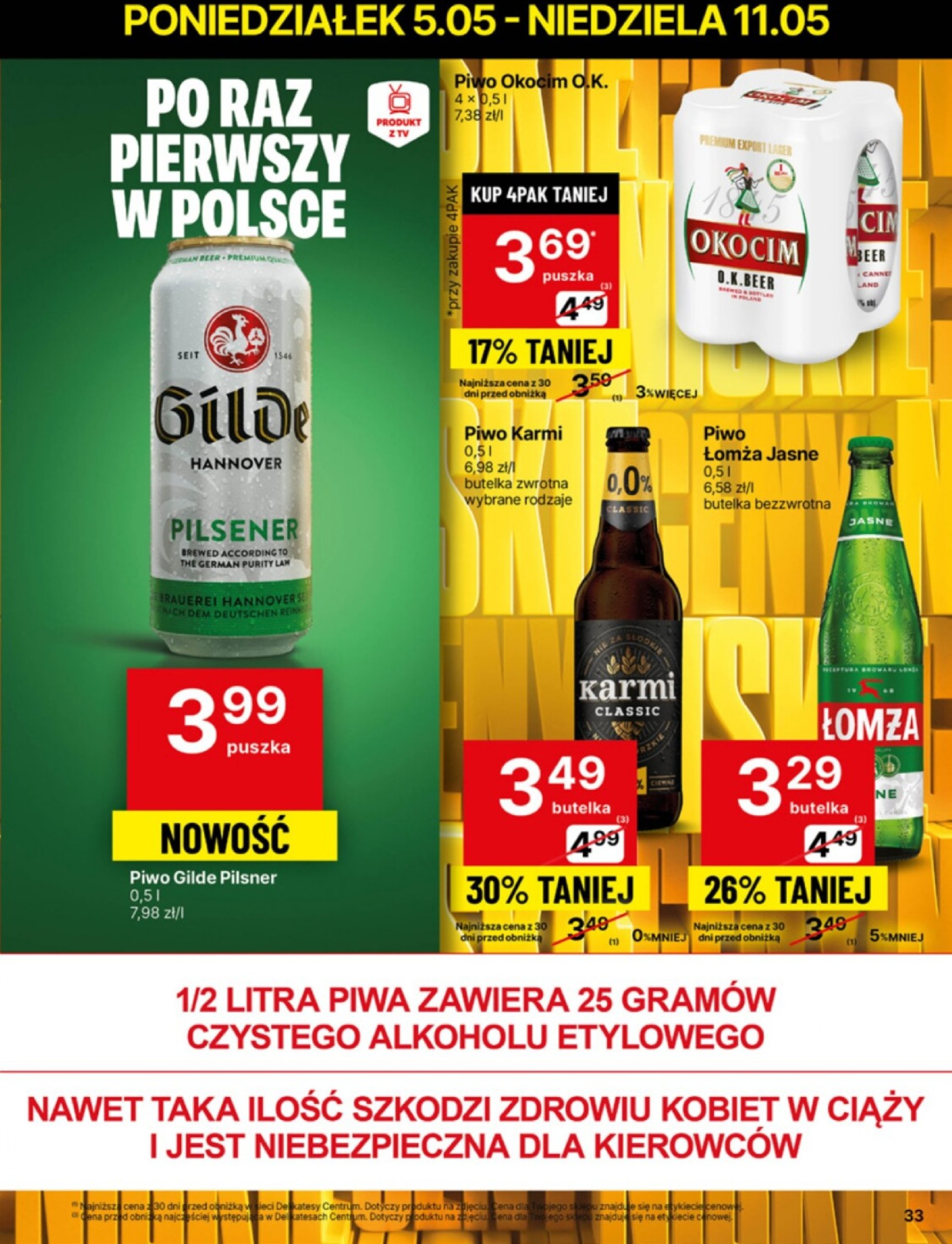 delikatesy-centrum - Delikatesy Centrum gazetka ważna od 05.05. - 11.05. - page: 33 delikatesy-centrum - Delikatesy Centrum gazetka ważna od 05.05. - 11.05. - page: 33