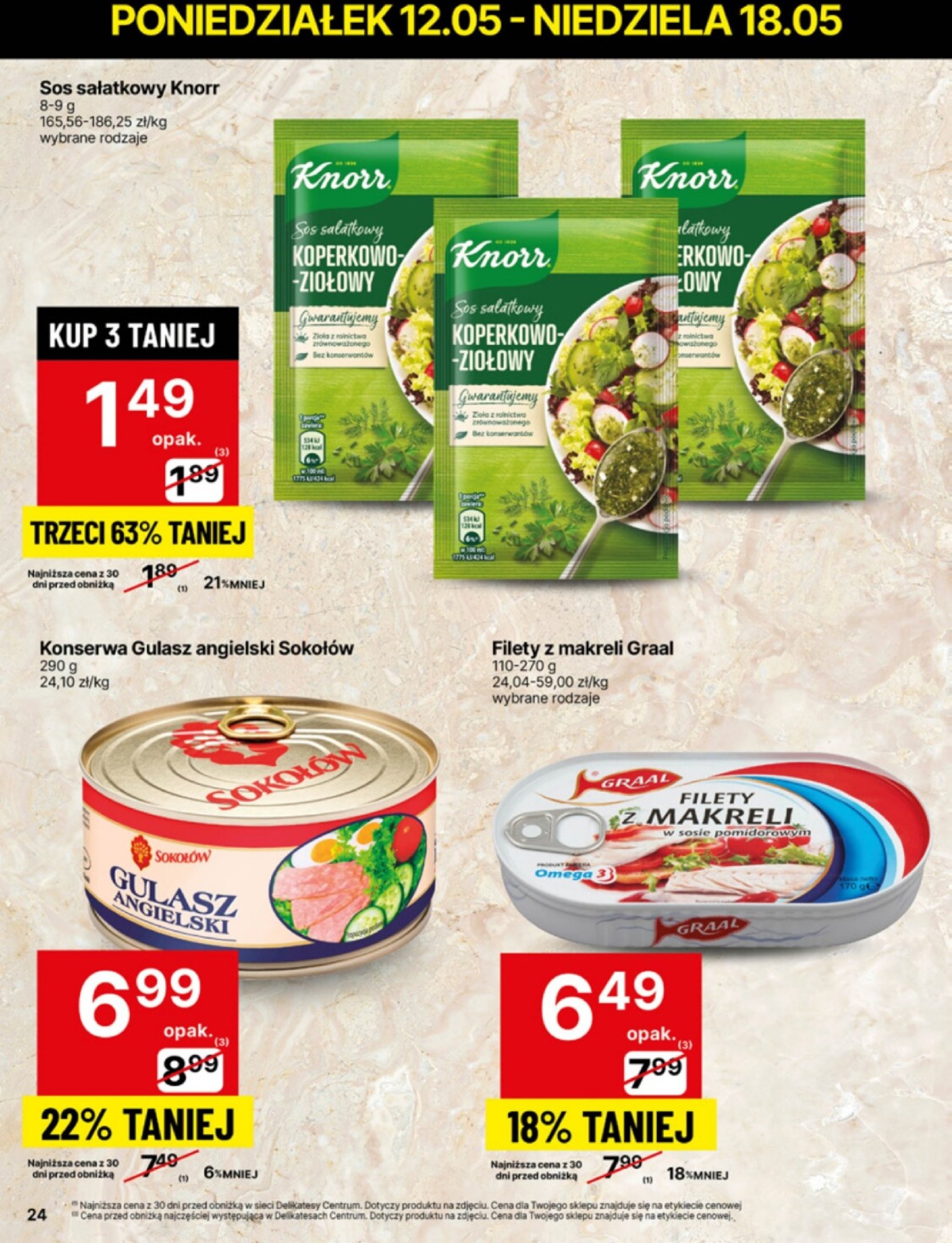 delikatesy-centrum - Delikatesy Centrum gazetka ważna od 12.05. - 18.05. - page: 24 delikatesy-centrum - Delikatesy Centrum gazetka ważna od 12.05. - 18.05. - page: 24