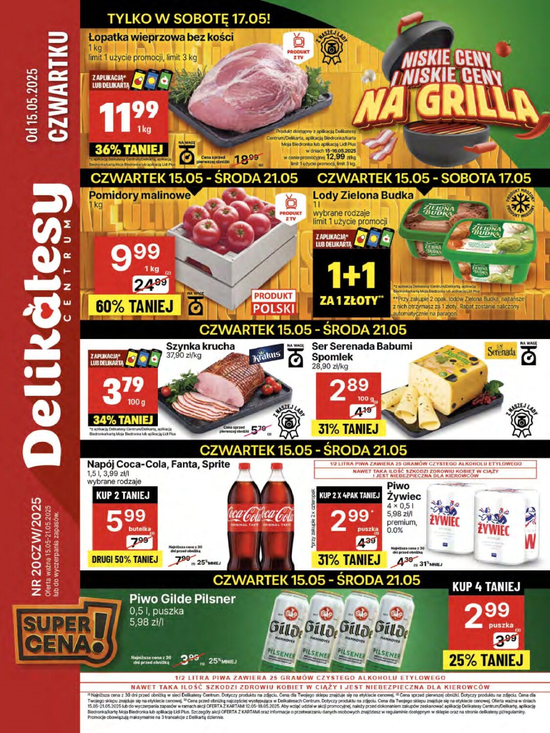 delikatesy-centrum - Delikatesy Centrum gazetka ważna od 15.05. - 21.05.