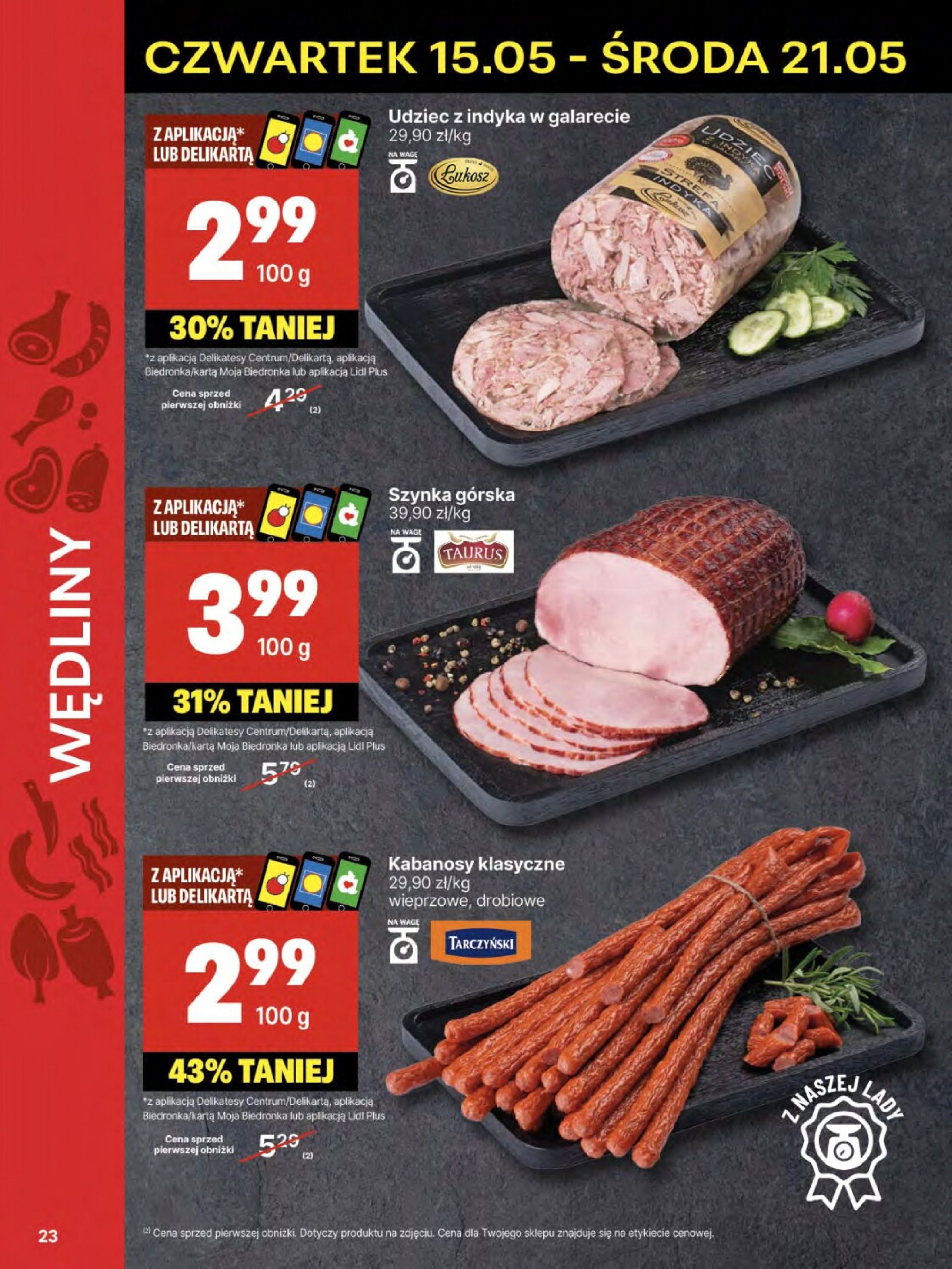 delikatesy-centrum - Delikatesy Centrum gazetka ważna od 15.05. - 21.05. - page: 23 delikatesy-centrum - Delikatesy Centrum gazetka ważna od 15.05. - 21.05. - page: 23
