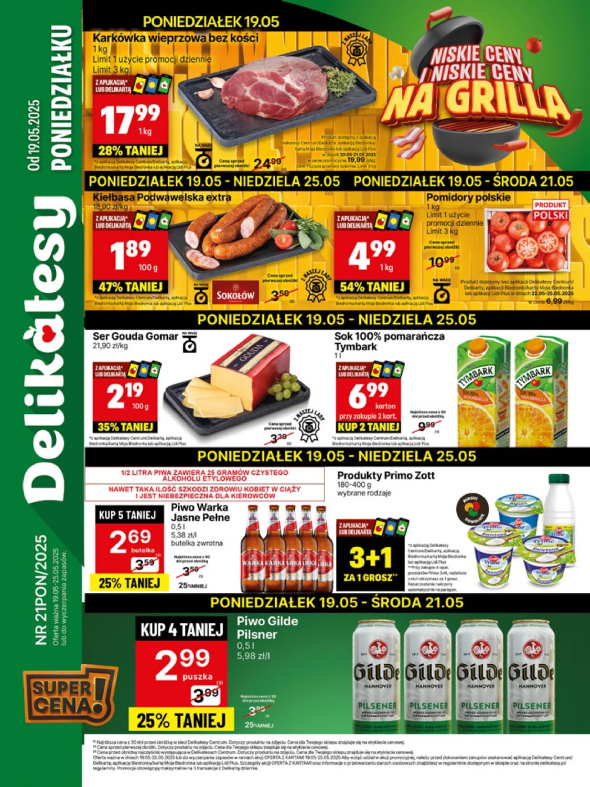delikatesy-centrum - Delikatesy Centrum gazetka ważna od 19.05. - 25.05.