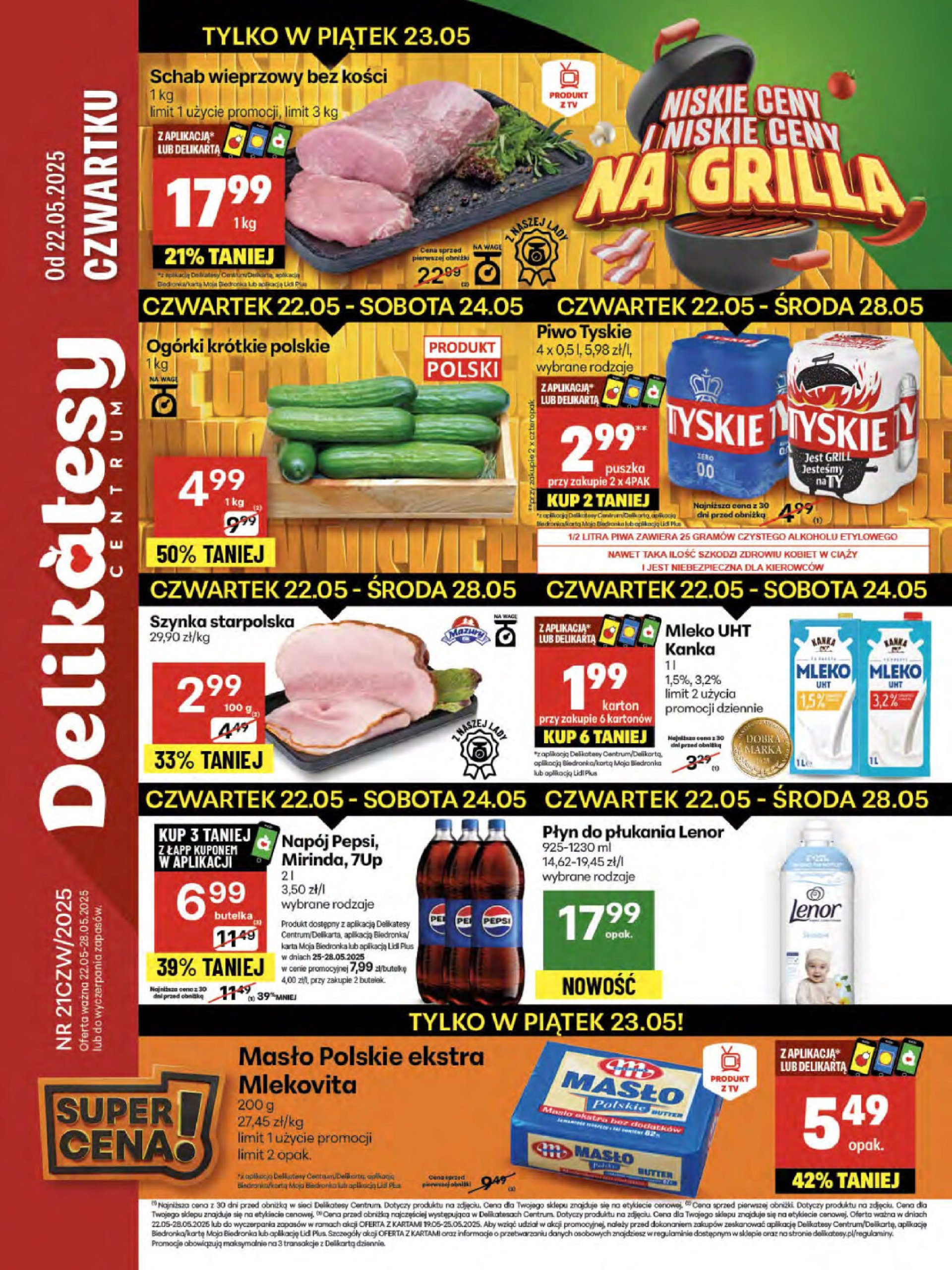 delikatesy-centrum - Delikatesy Centrum gazetka ważna od 22.05. - 28.05. - page: 1 delikatesy-centrum - Delikatesy Centrum gazetka ważna od 22.05. - 28.05. - page: 1