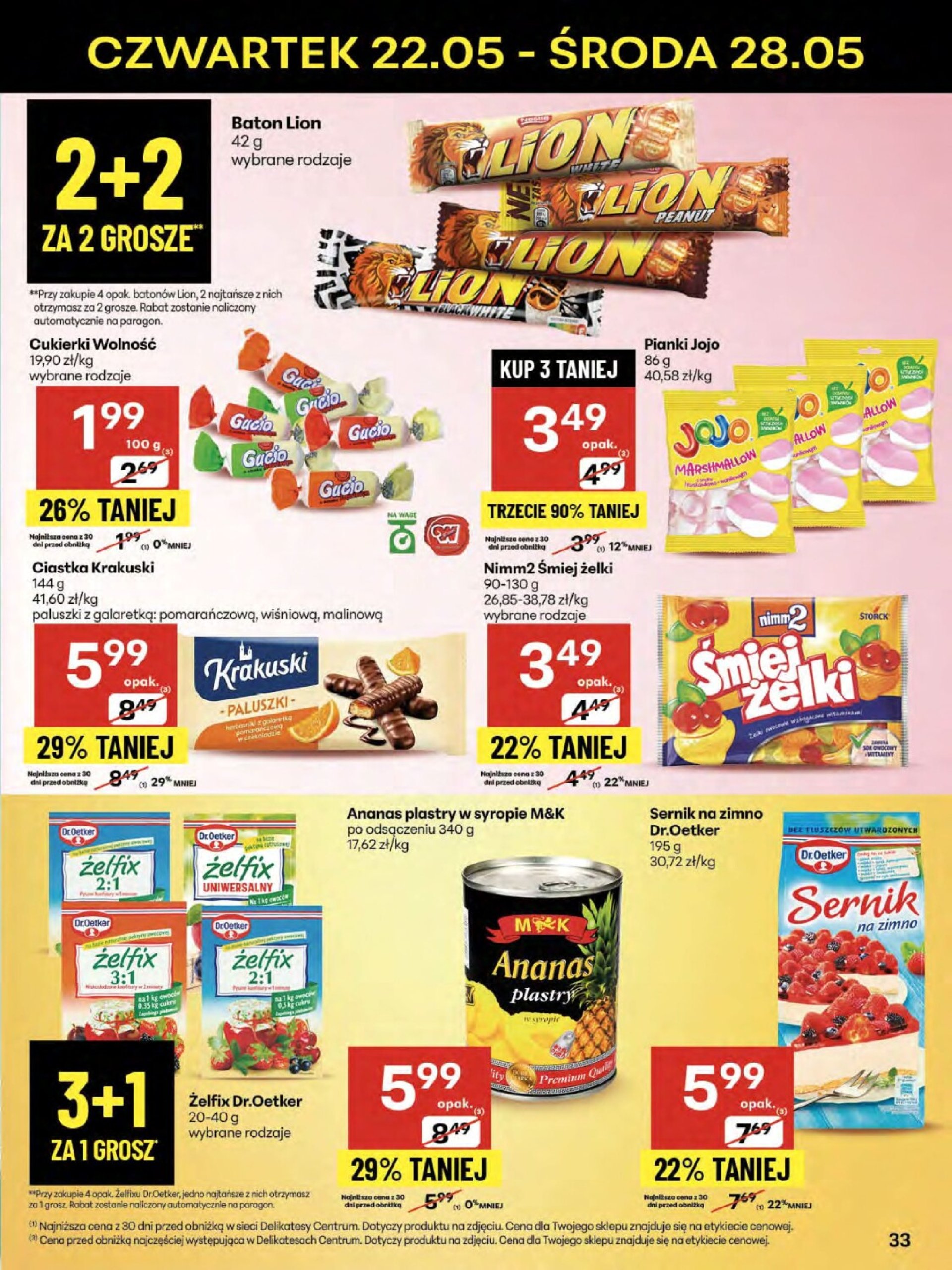 delikatesy-centrum - Delikatesy Centrum gazetka ważna od 22.05. - 28.05. - page: 33 delikatesy-centrum - Delikatesy Centrum gazetka ważna od 22.05. - 28.05. - page: 33