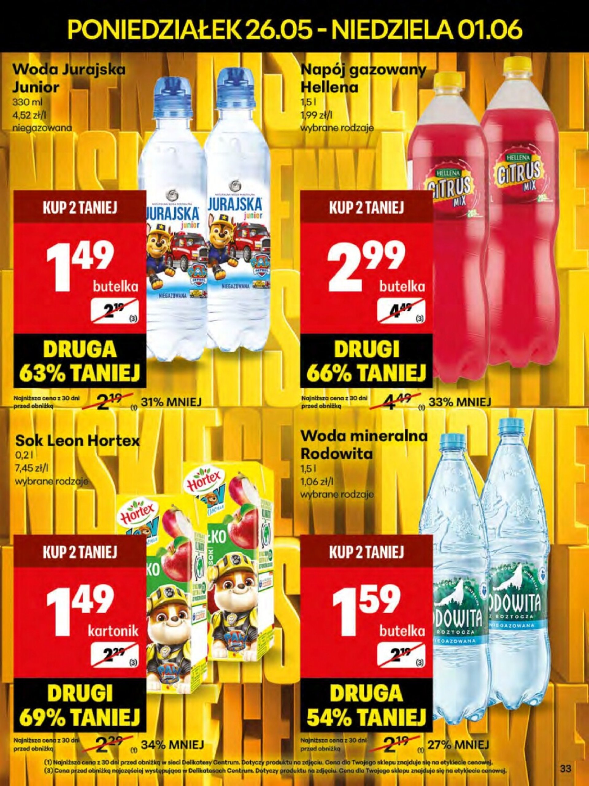 delikatesy-centrum - Delikatesy Centrum gazetka ważna od 26.05. - 01.06. - page: 33 delikatesy-centrum - Delikatesy Centrum gazetka ważna od 26.05. - 01.06. - page: 33