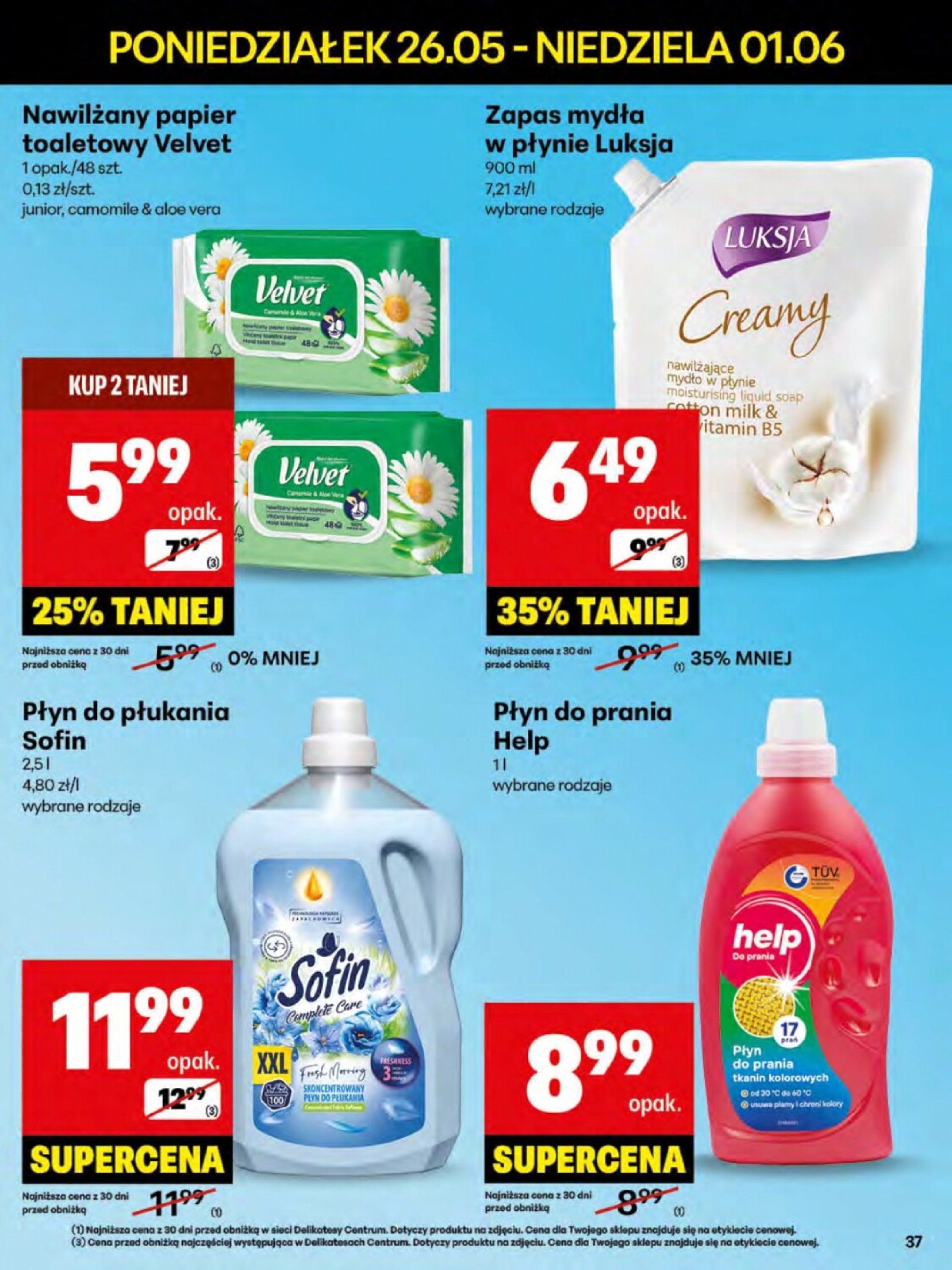 delikatesy-centrum - Delikatesy Centrum gazetka ważna od 26.05. - 01.06. - page: 37 delikatesy-centrum - Delikatesy Centrum gazetka ważna od 26.05. - 01.06. - page: 37