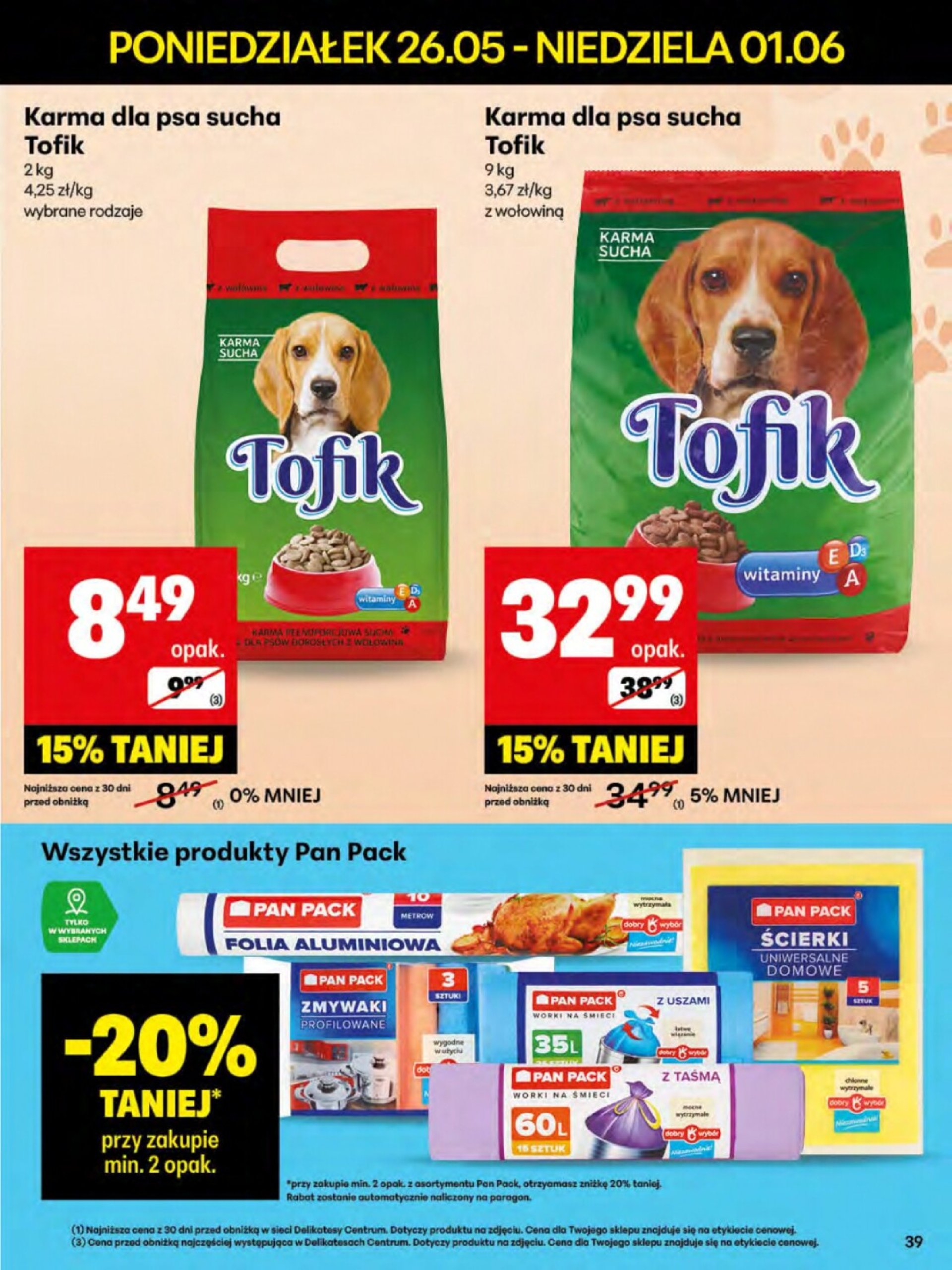 delikatesy-centrum - Delikatesy Centrum gazetka ważna od 26.05. - 01.06. - page: 39 delikatesy-centrum - Delikatesy Centrum gazetka ważna od 26.05. - 01.06. - page: 39