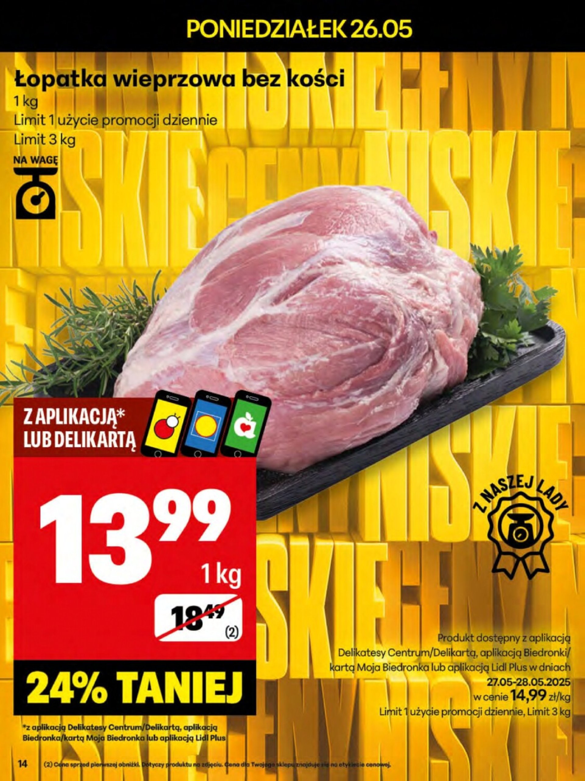 delikatesy-centrum - Delikatesy Centrum gazetka ważna od 26.05. - 01.06. - page: 14 delikatesy-centrum - Delikatesy Centrum gazetka ważna od 26.05. - 01.06. - page: 14