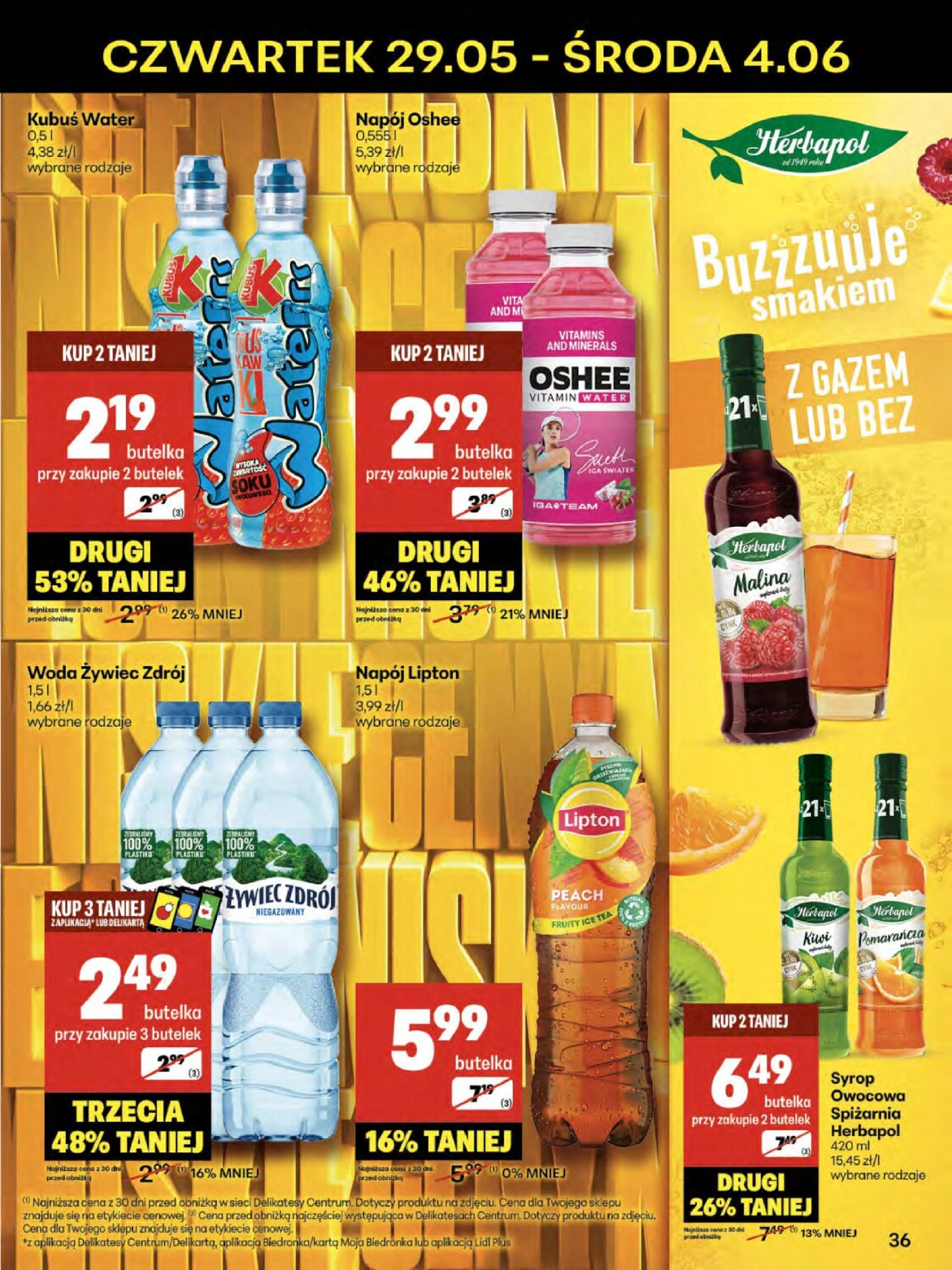 delikatesy-centrum - Delikatesy Centrum gazetka ważna od 29.05. - 04.06. - page: 36 delikatesy-centrum - Delikatesy Centrum gazetka ważna od 29.05. - 04.06. - page: 36