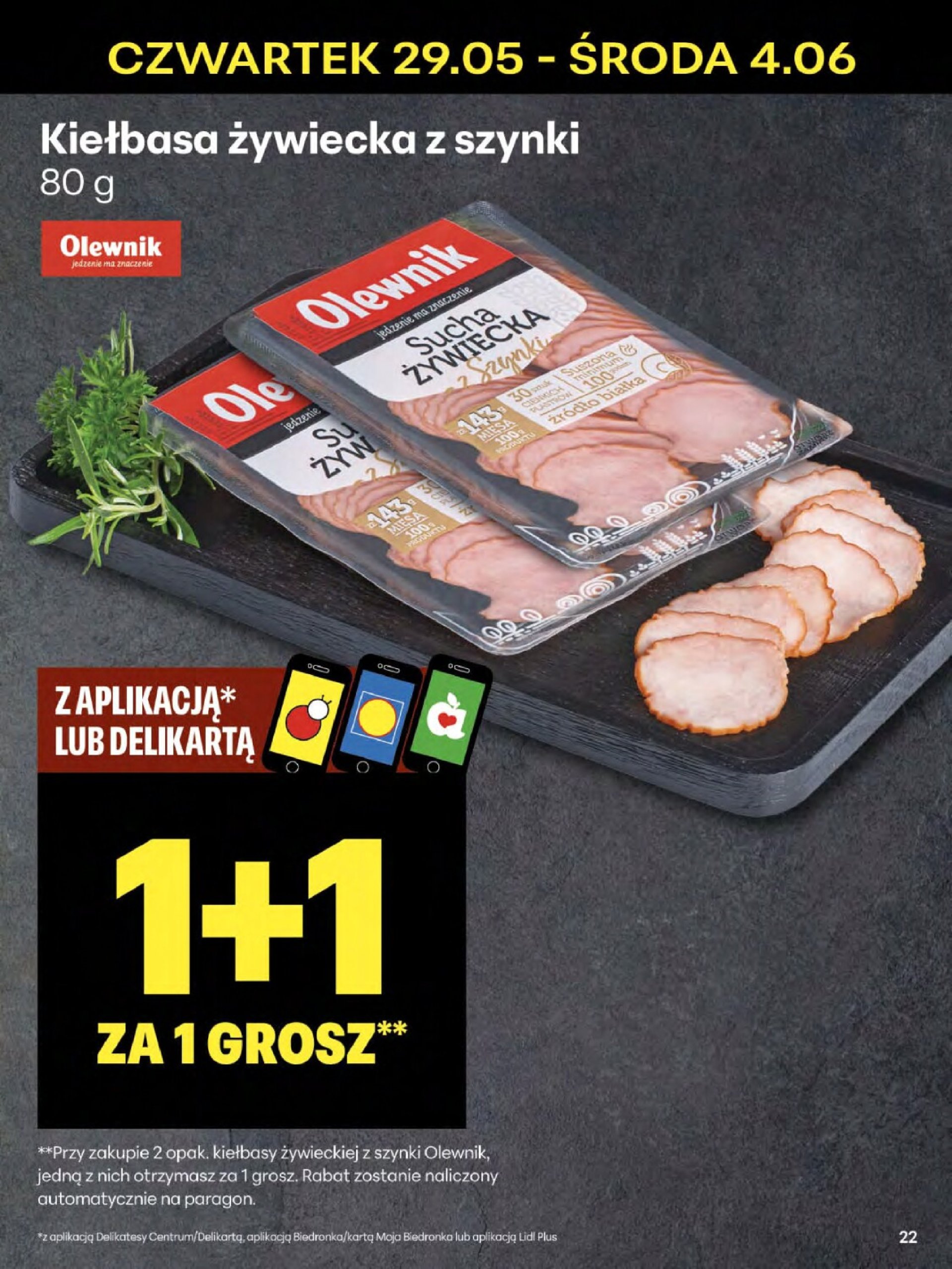 delikatesy-centrum - Delikatesy Centrum gazetka ważna od 29.05. - 04.06. - page: 22 delikatesy-centrum - Delikatesy Centrum gazetka ważna od 29.05. - 04.06. - page: 22