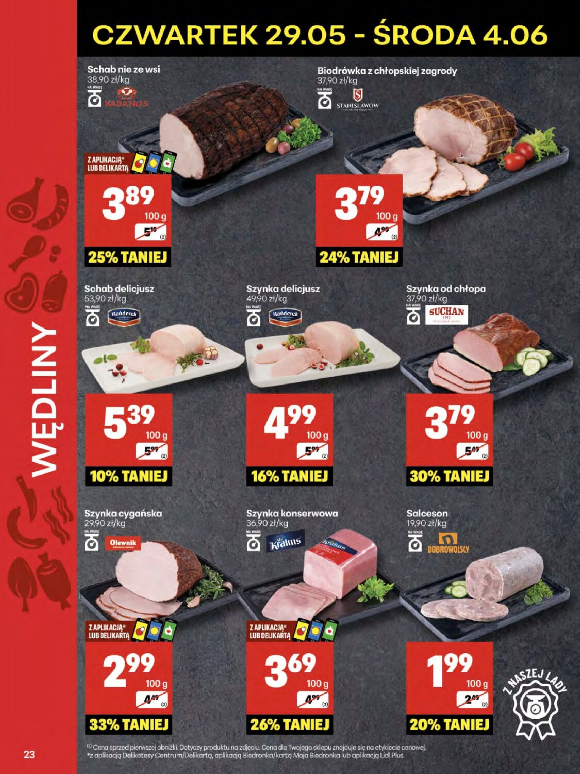 delikatesy-centrum - Delikatesy Centrum gazetka ważna od 29.05. - 04.06. - page: 23 delikatesy-centrum - Delikatesy Centrum gazetka ważna od 29.05. - 04.06. - page: 23