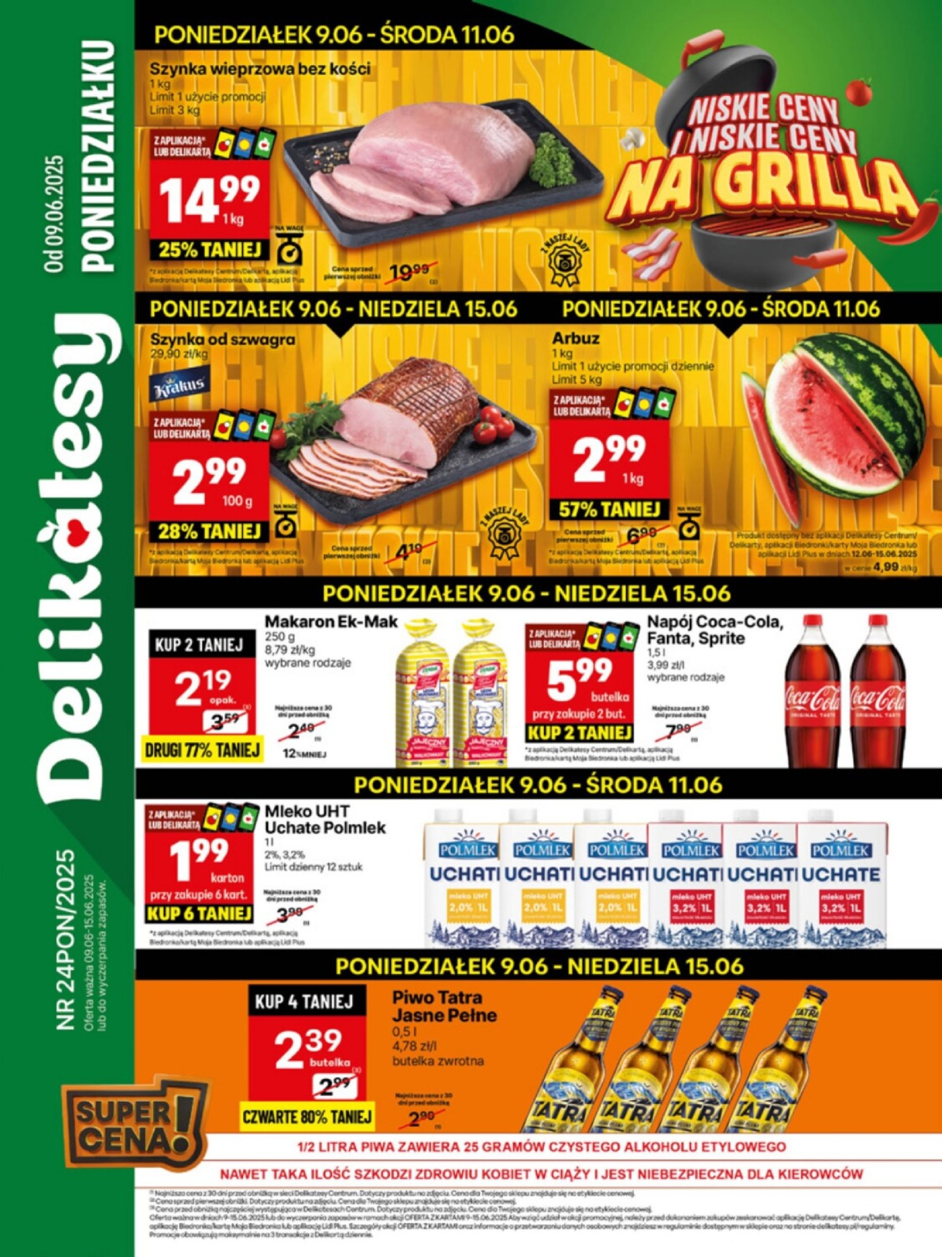 delikatesy-centrum - Gazetka Delikatesy Centrum ważna od 09.06. - 15.06.