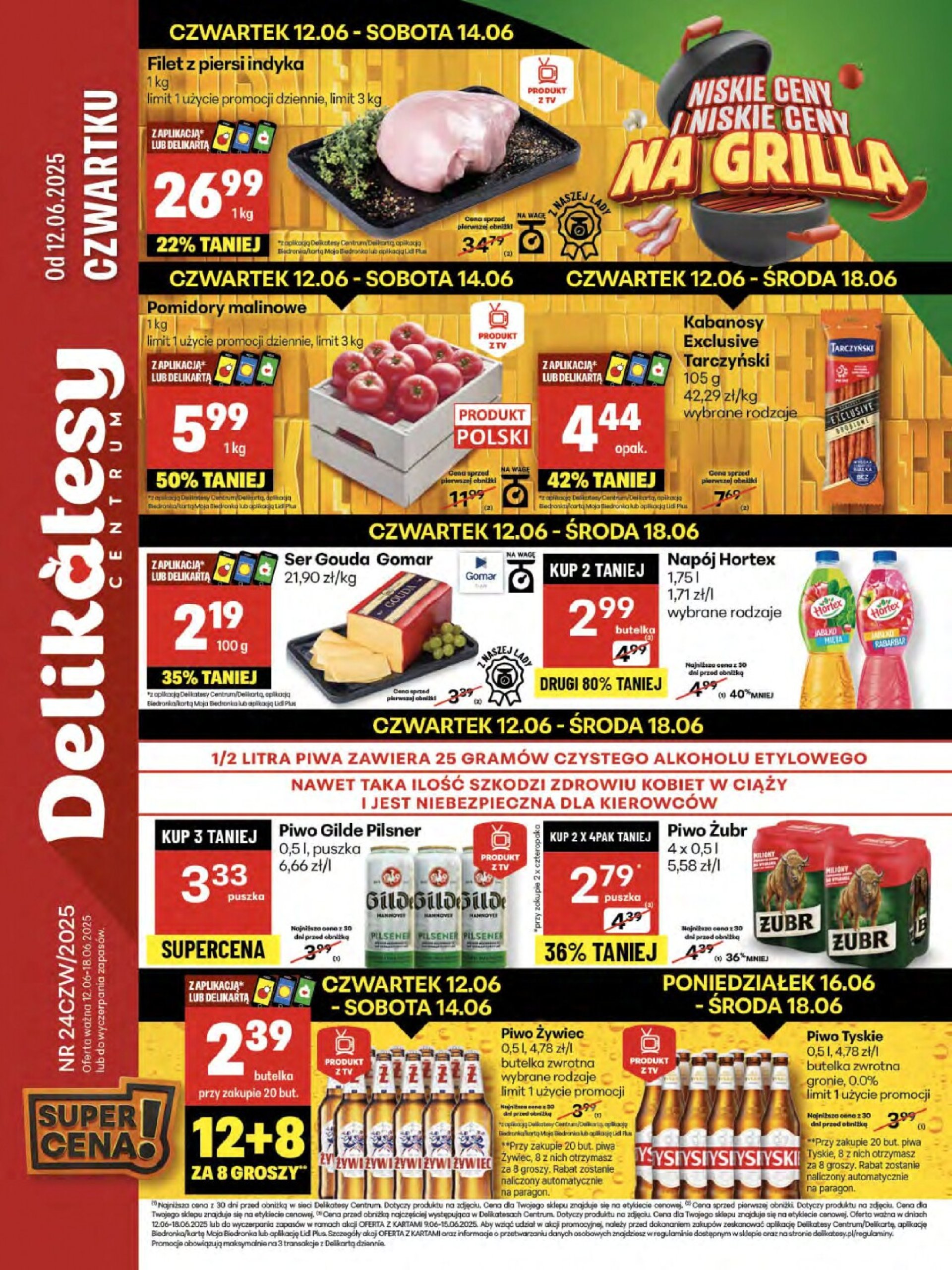 delikatesy-centrum - Gazetka Delikatesy Centrum ważna od 12.06. - 18.06. - page: 1 delikatesy-centrum - Gazetka Delikatesy Centrum ważna od 12.06. - 18.06. - page: 1