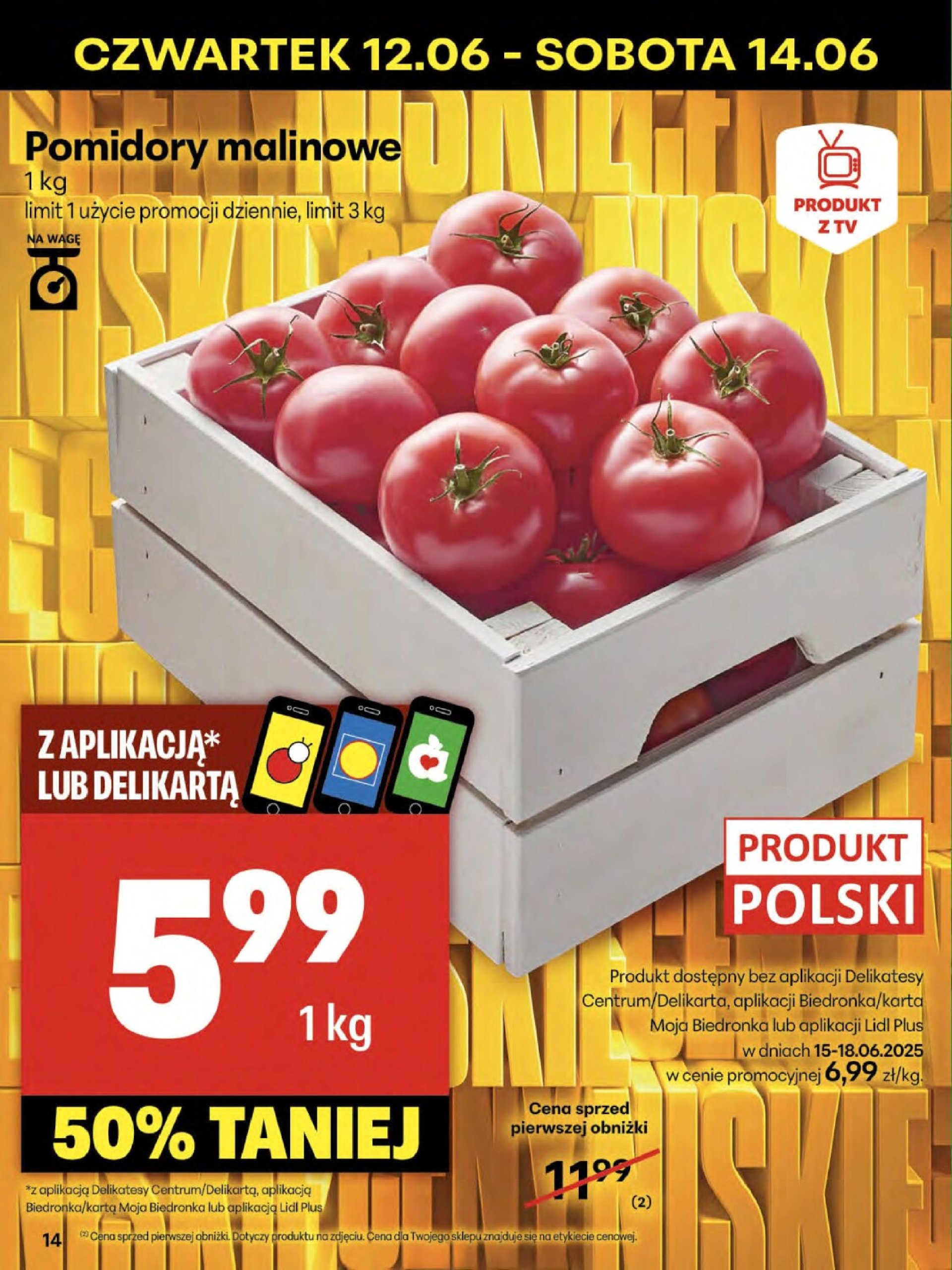 delikatesy-centrum - Gazetka Delikatesy Centrum ważna od 12.06. - 18.06. - page: 14 delikatesy-centrum - Gazetka Delikatesy Centrum ważna od 12.06. - 18.06. - page: 14