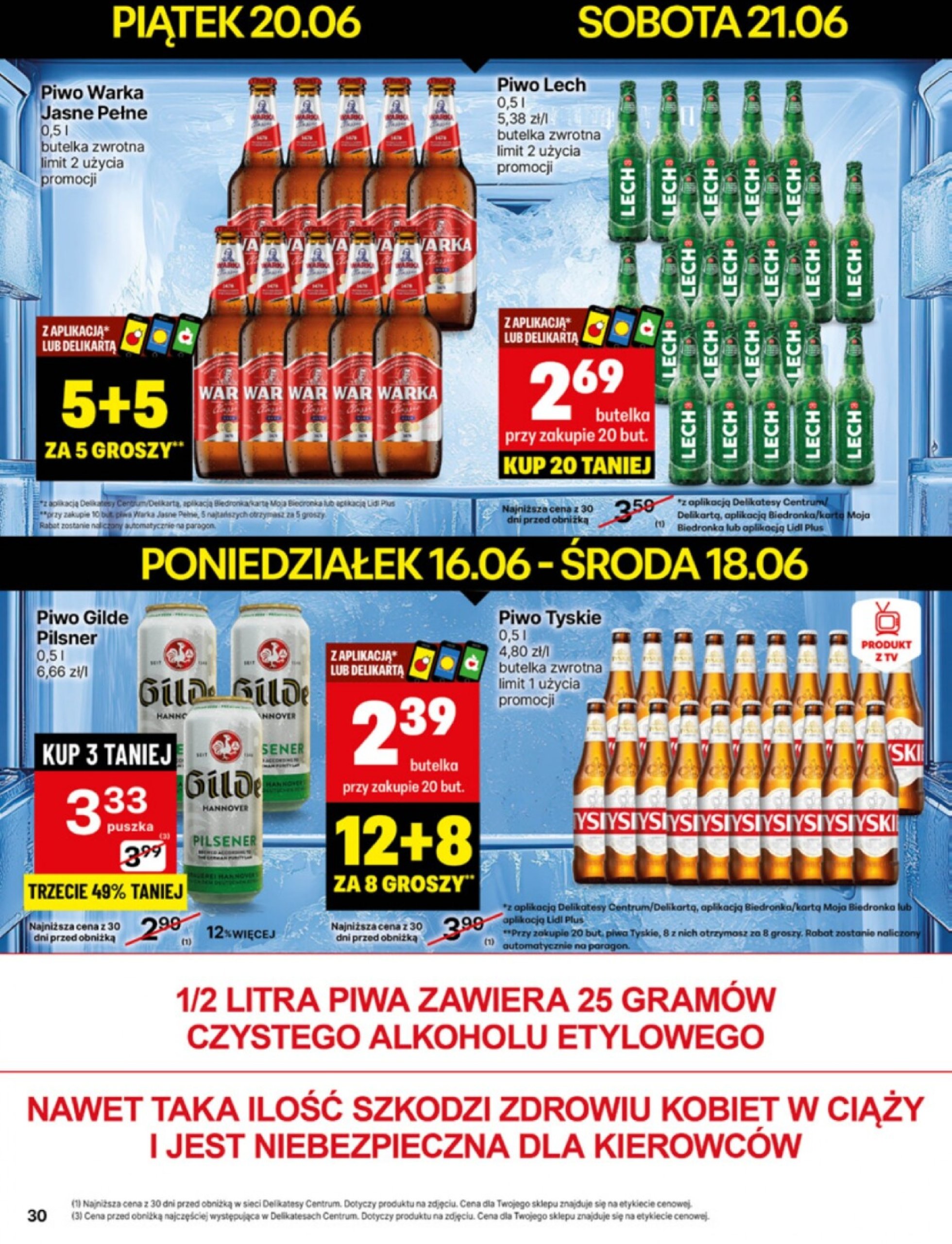 delikatesy-centrum - Gazetka Delikatesy Centrum ważna od 16.06. - 22.06. - page: 30
