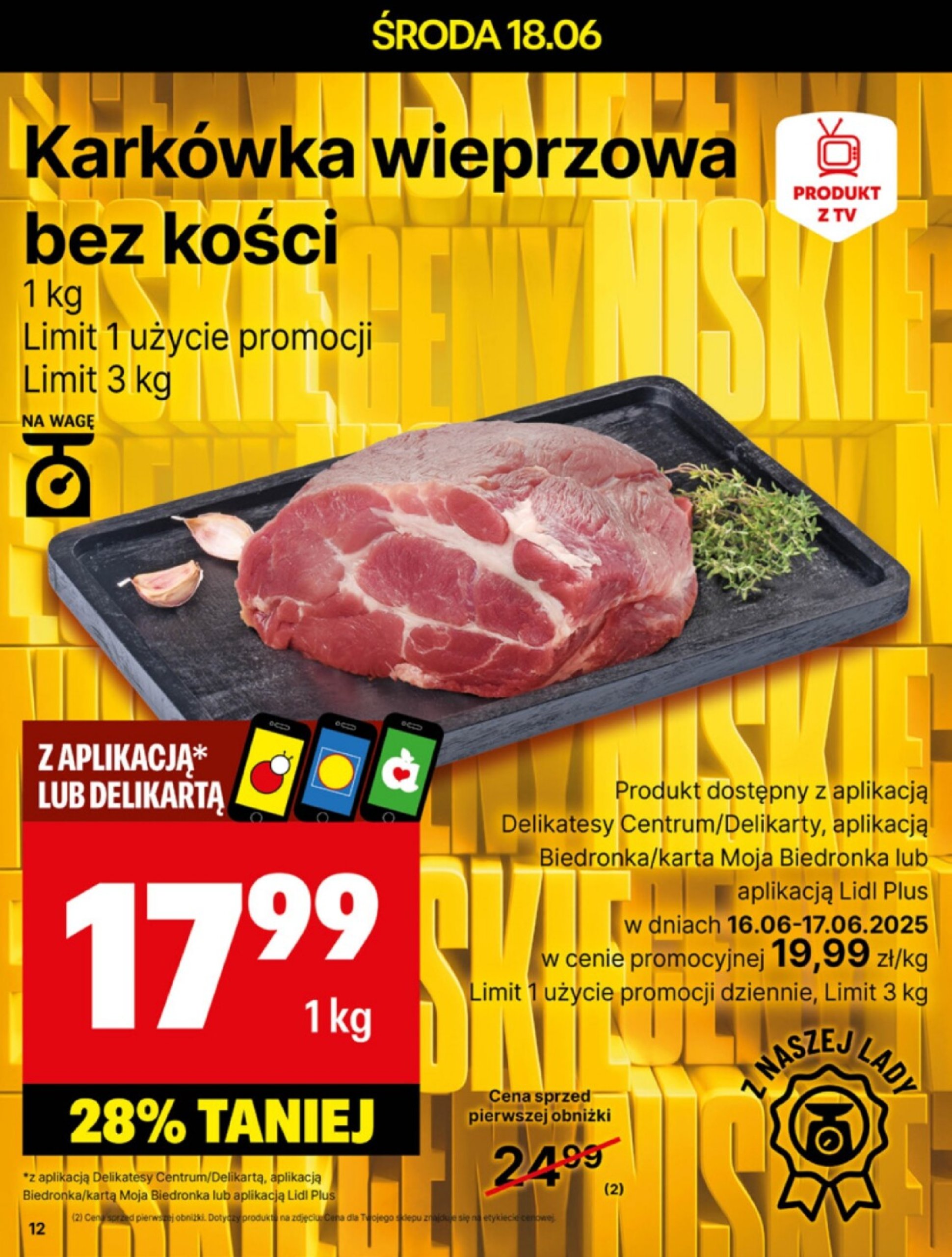 delikatesy-centrum - Gazetka Delikatesy Centrum ważna od 16.06. - 22.06. - page: 12