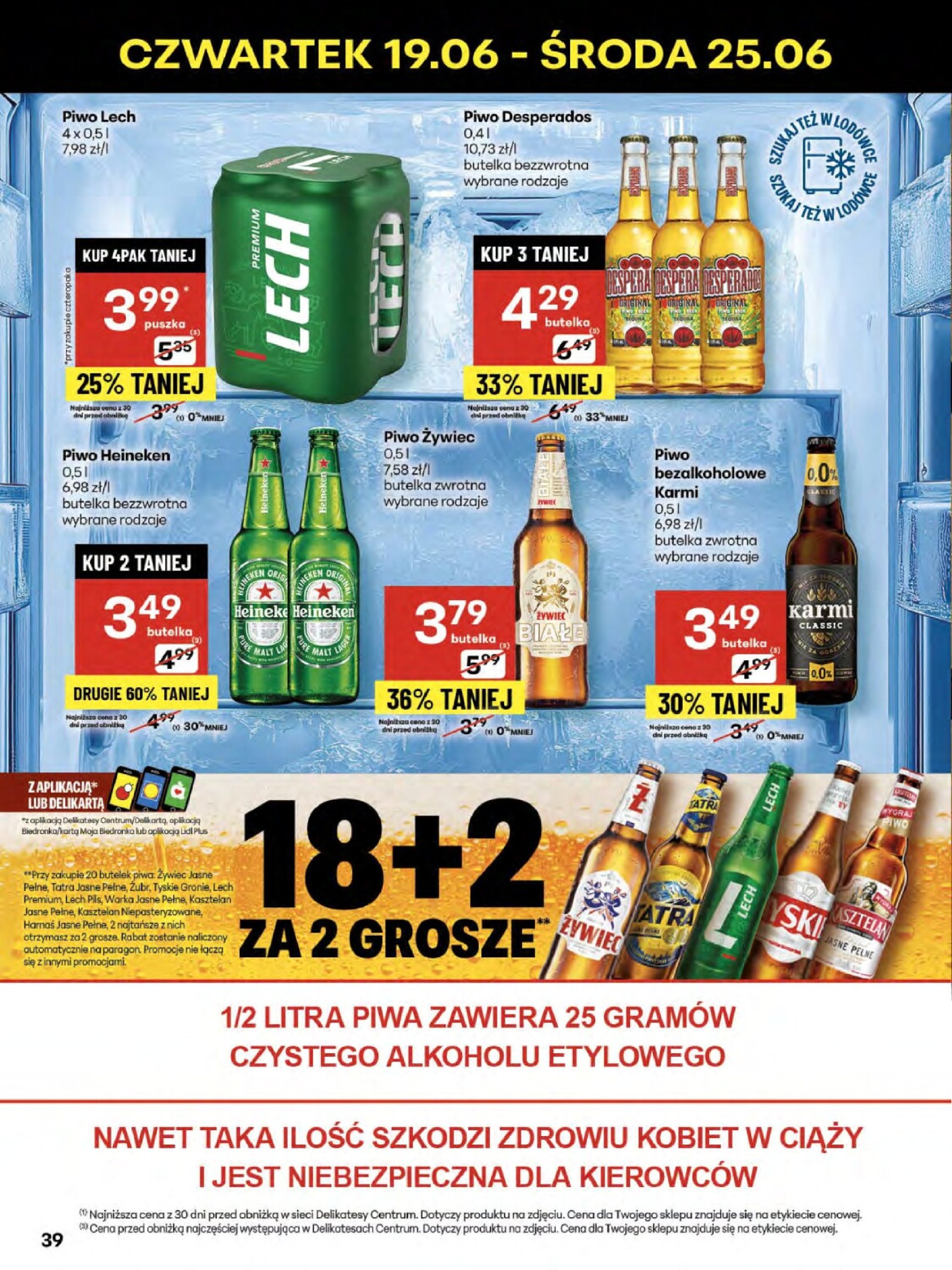 delikatesy-centrum - Gazetka Delikatesy Centrum ważna od 19.06. - 25.06. - page: 39 delikatesy-centrum - Gazetka Delikatesy Centrum ważna od 19.06. - 25.06. - page: 39