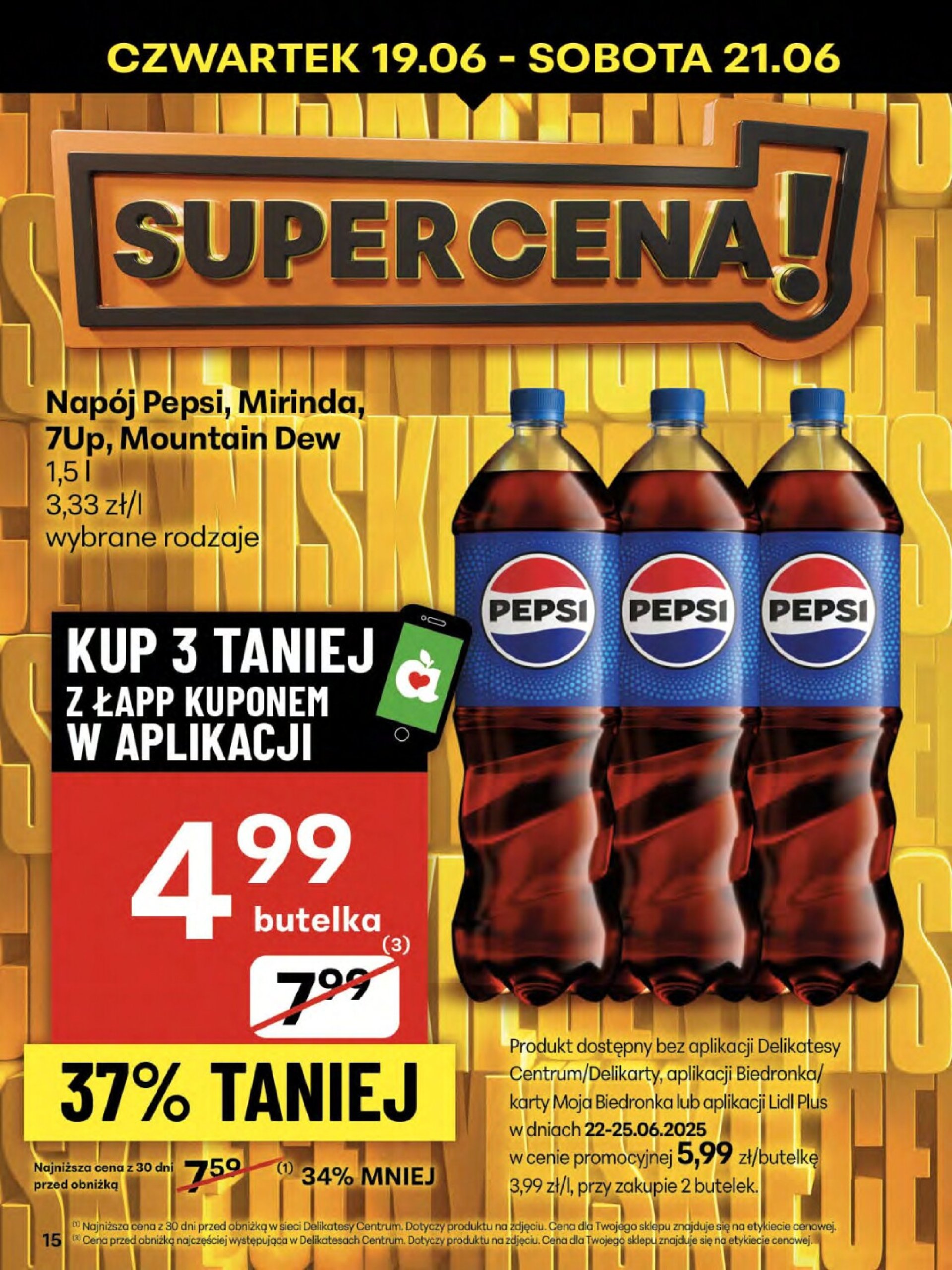 delikatesy-centrum - Gazetka Delikatesy Centrum ważna od 19.06. - 25.06. - page: 15 delikatesy-centrum - Gazetka Delikatesy Centrum ważna od 19.06. - 25.06. - page: 15