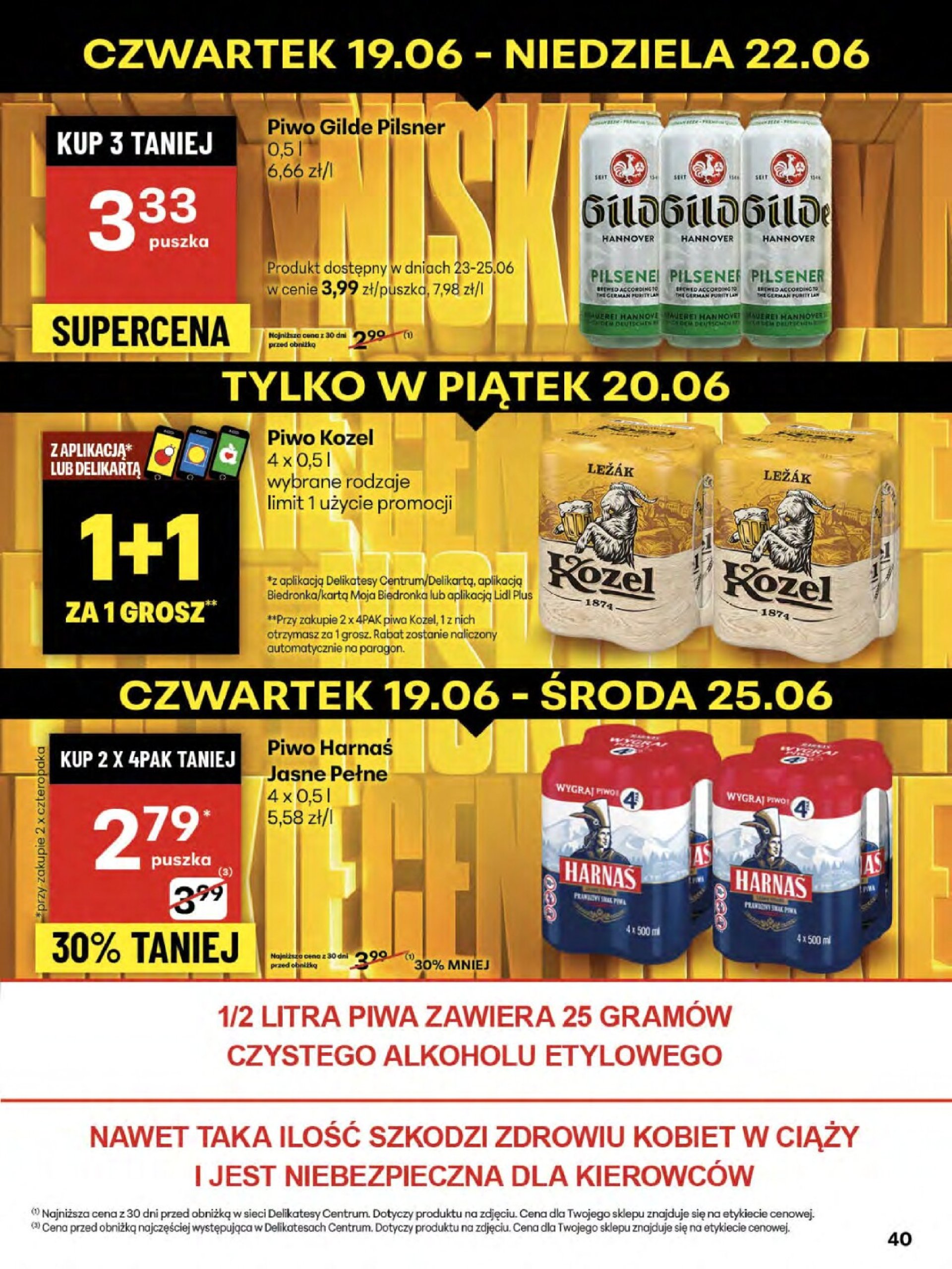delikatesy-centrum - Gazetka Delikatesy Centrum ważna od 19.06. - 25.06. - page: 40 delikatesy-centrum - Gazetka Delikatesy Centrum ważna od 19.06. - 25.06. - page: 40