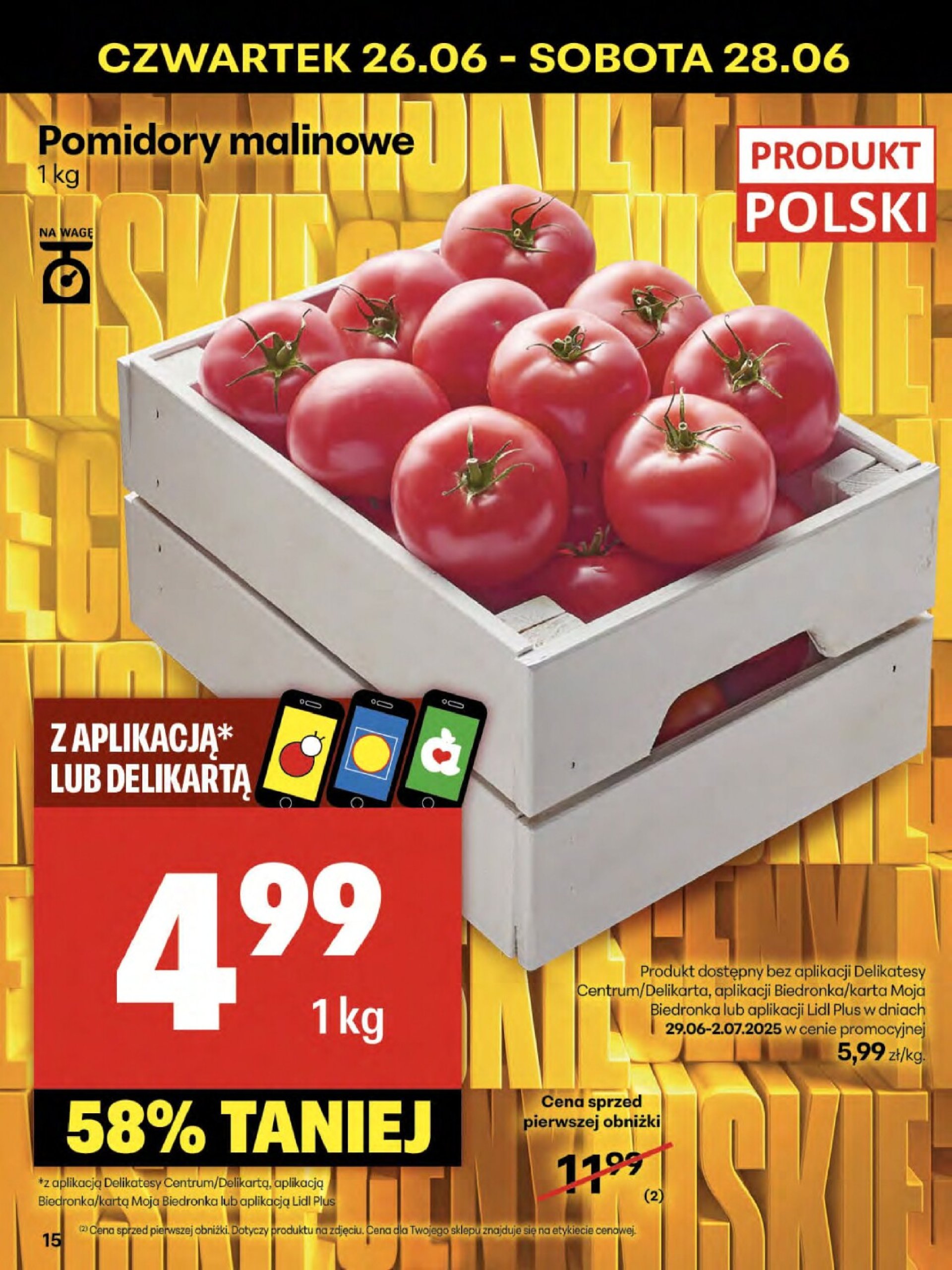 delikatesy-centrum - Gazetka Delikatesy Centrum ważna od 26.06. - 02.07. - page: 15 delikatesy-centrum - Gazetka Delikatesy Centrum ważna od 26.06. - 02.07. - page: 15
