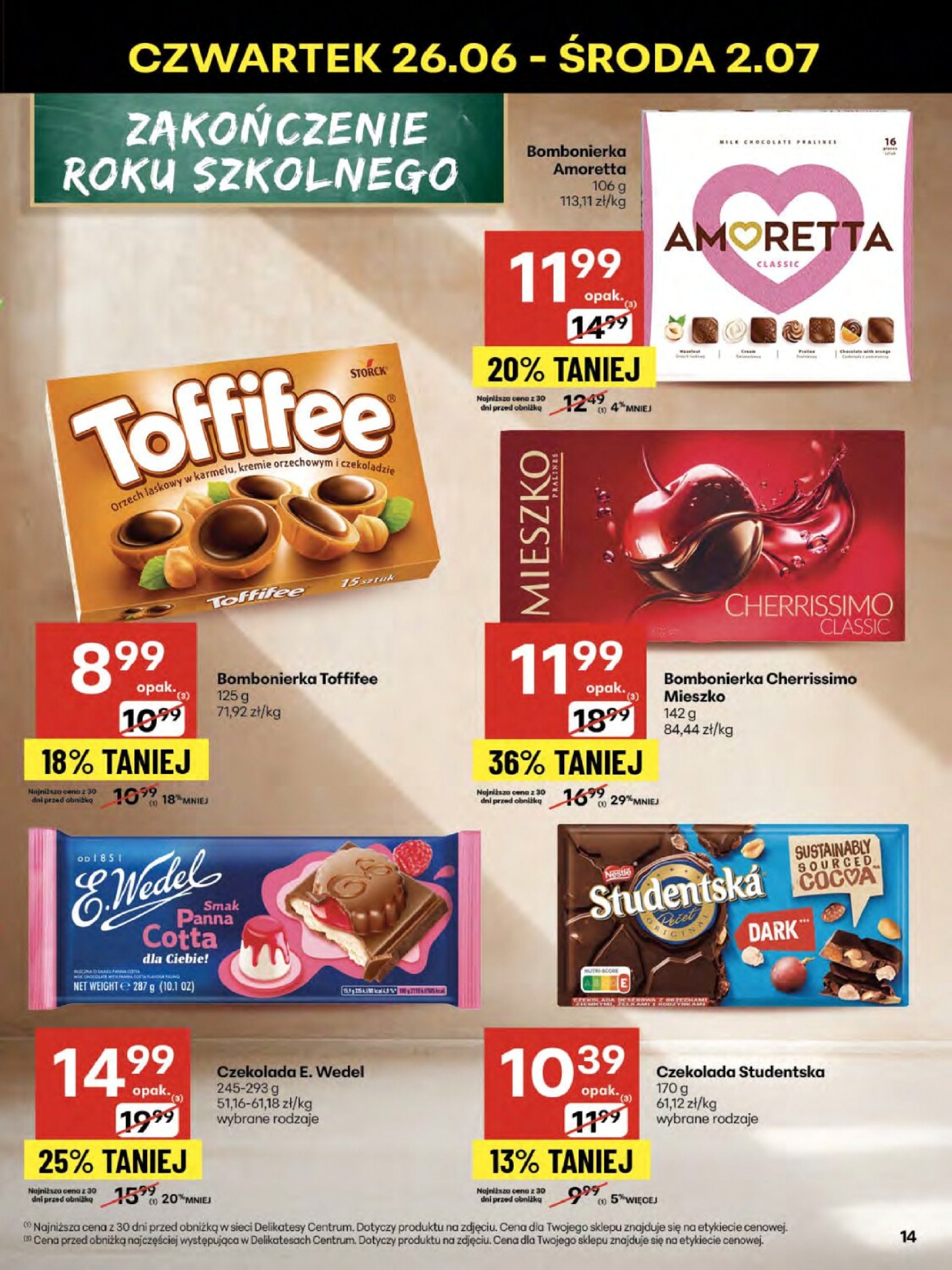delikatesy-centrum - Gazetka Delikatesy Centrum ważna od 26.06. - 02.07. - page: 14 delikatesy-centrum - Gazetka Delikatesy Centrum ważna od 26.06. - 02.07. - page: 14