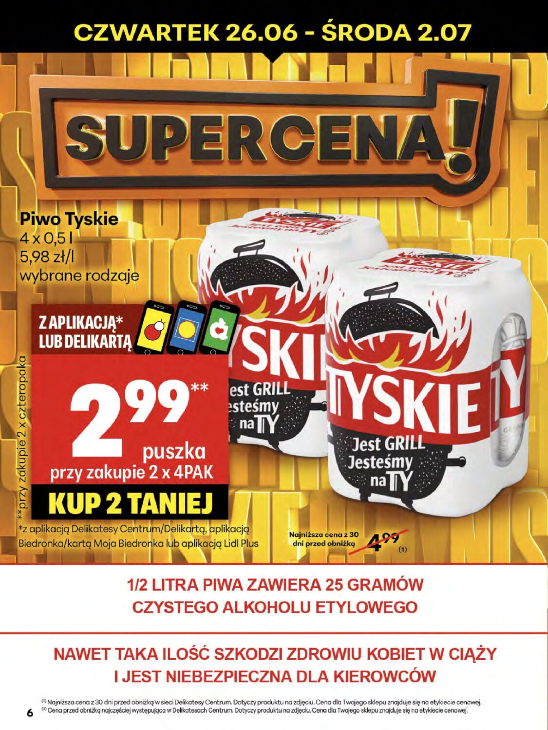 delikatesy-centrum - Gazetka Delikatesy Centrum ważna od 26.06. - 02.07. - page: 6 delikatesy-centrum - Gazetka Delikatesy Centrum ważna od 26.06. - 02.07. - page: 6