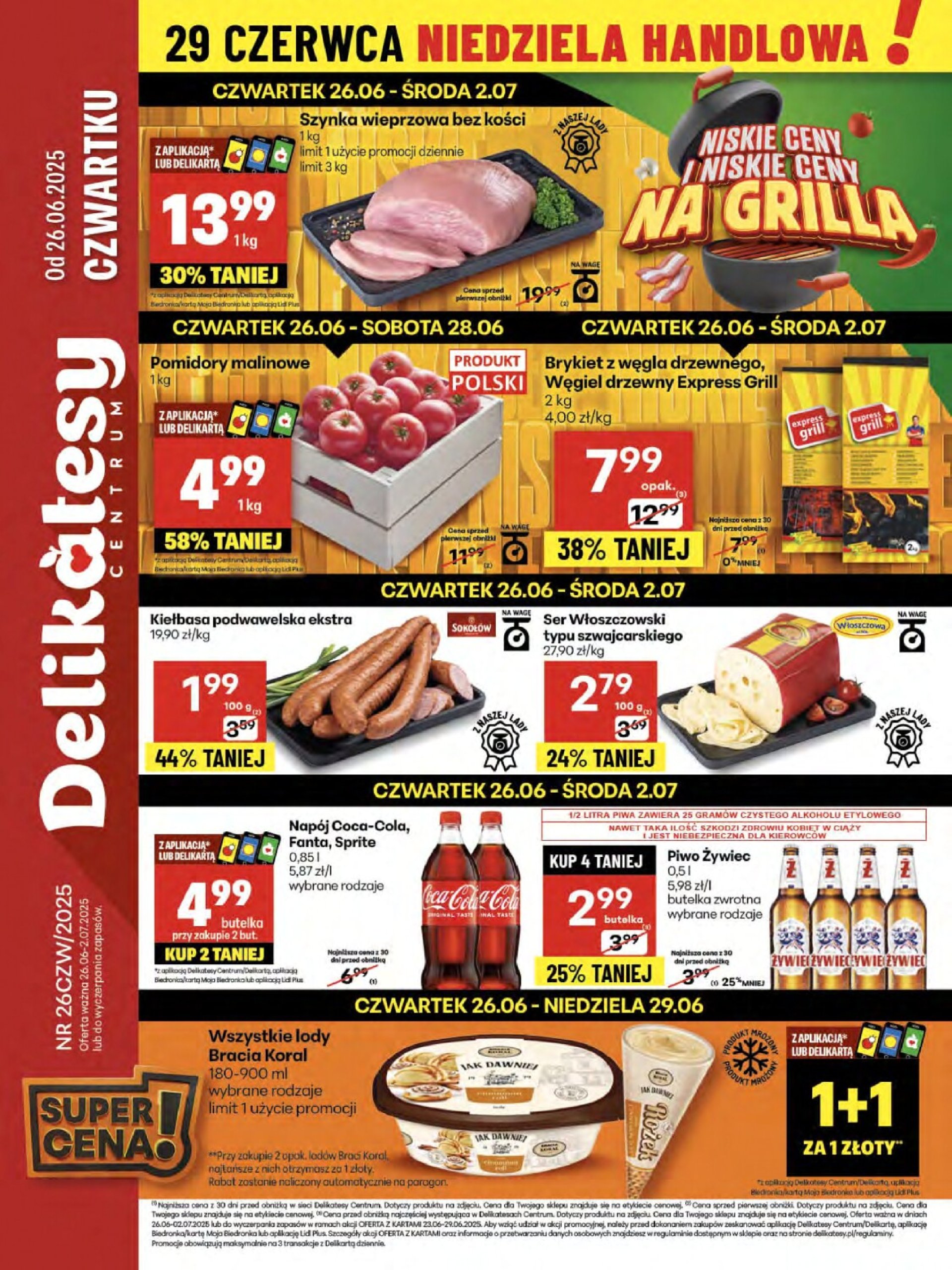 delikatesy-centrum - Gazetka Delikatesy Centrum ważna od 26.06. - 02.07.