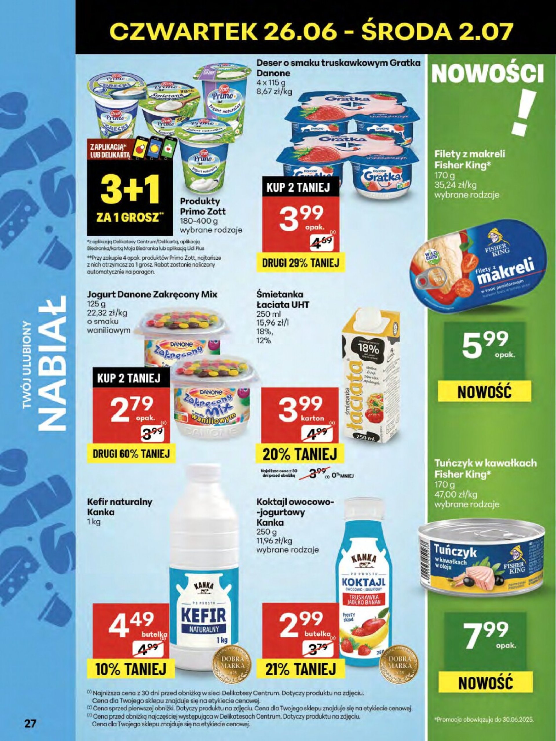 delikatesy-centrum - Gazetka Delikatesy Centrum ważna od 26.06. - 02.07. - page: 27 delikatesy-centrum - Gazetka Delikatesy Centrum ważna od 26.06. - 02.07. - page: 27
