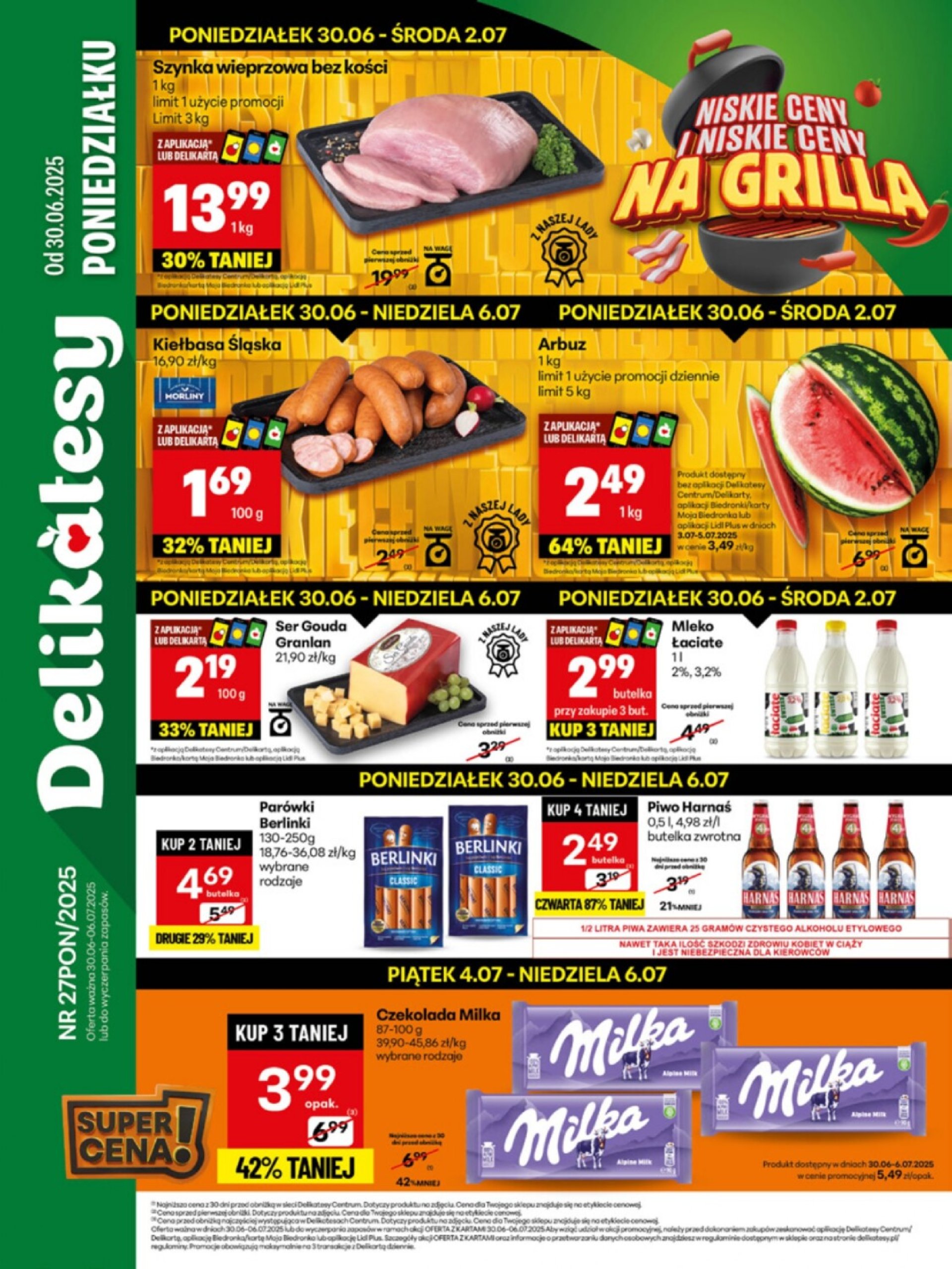 delikatesy-centrum - Gazetka Delikatesy Centrum ważna od 30.06. - 06.07.