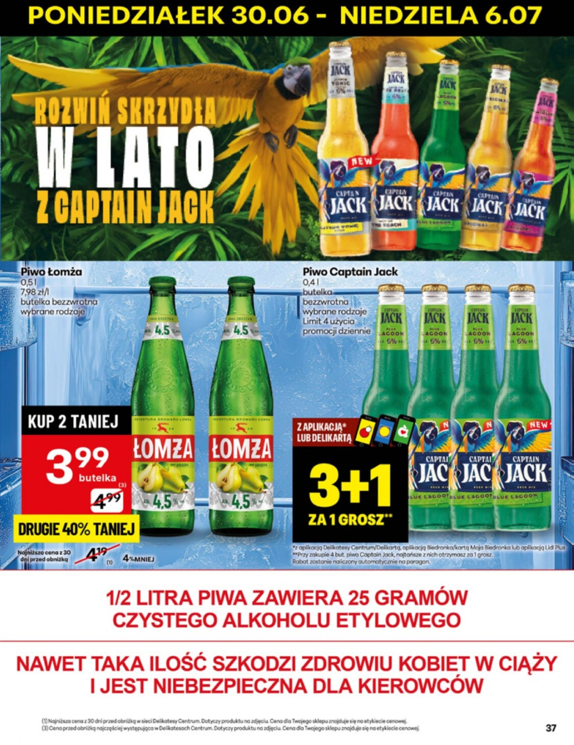 delikatesy-centrum - Gazetka Delikatesy Centrum ważna od 30.06. - 06.07. - page: 37
