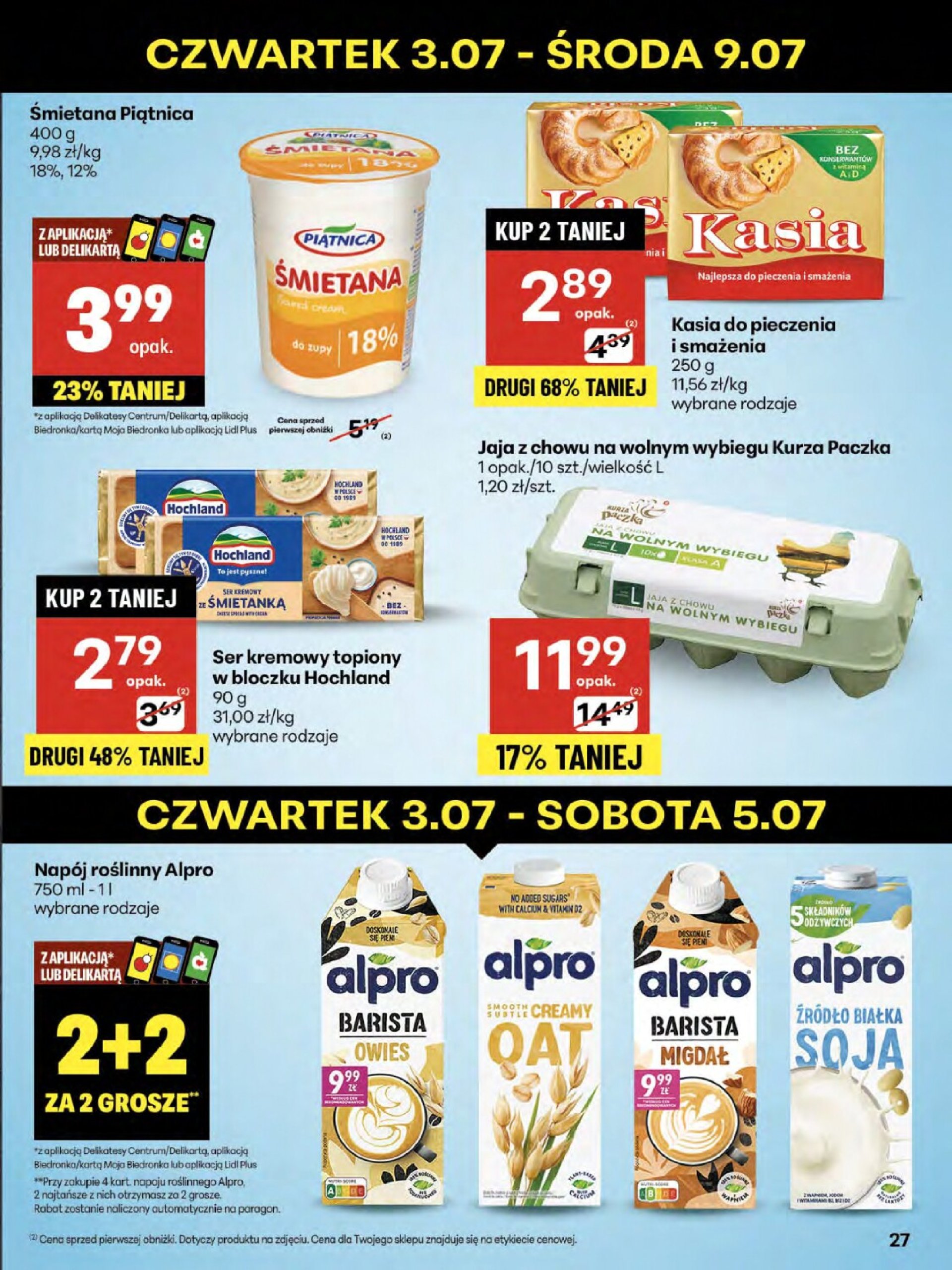 delikatesy-centrum - Gazetka Delikatesy Centrum ważna od 03.07. - 09.07. - page: 27