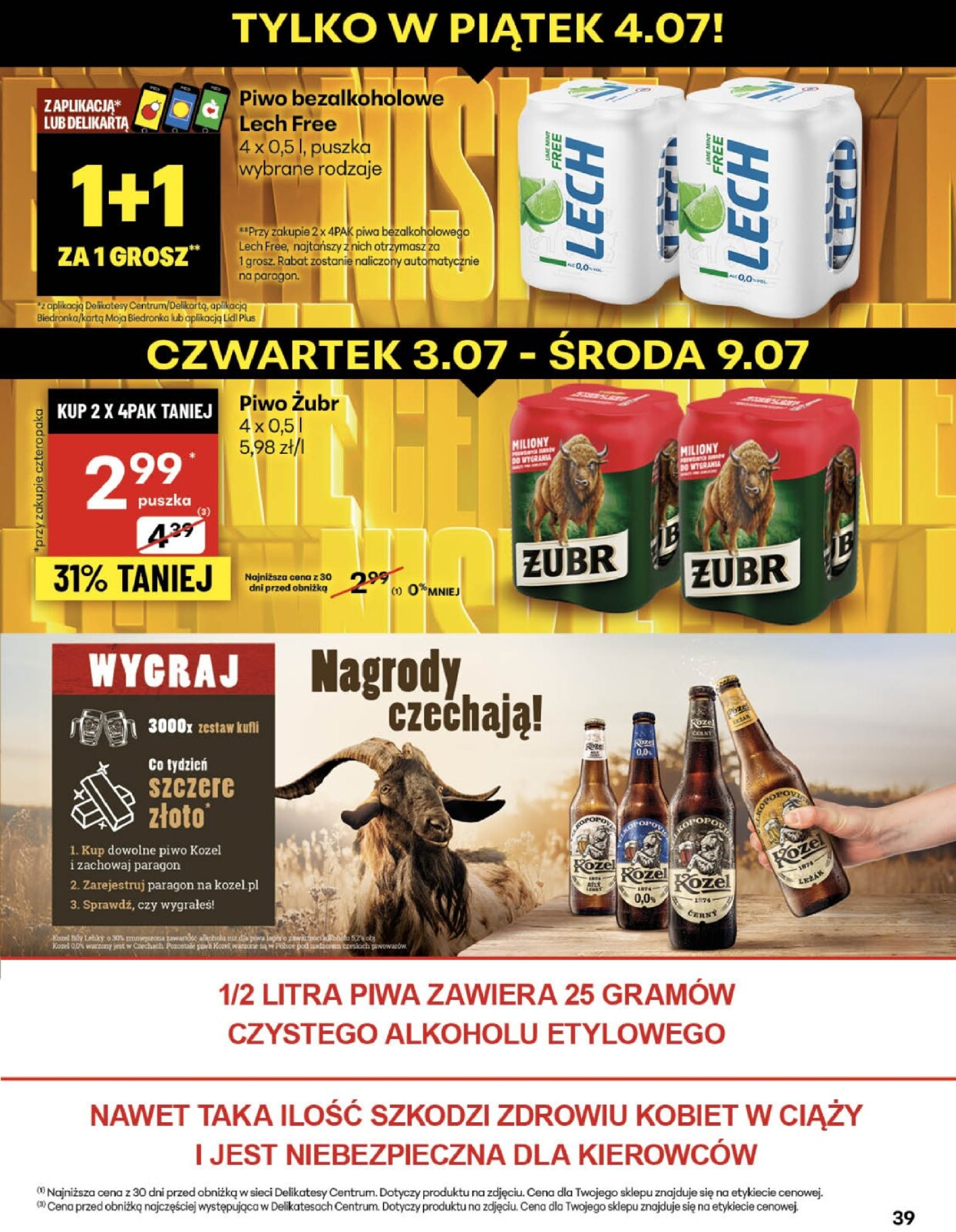 delikatesy-centrum - Gazetka Delikatesy Centrum ważna od 03.07. - 09.07. - page: 39
