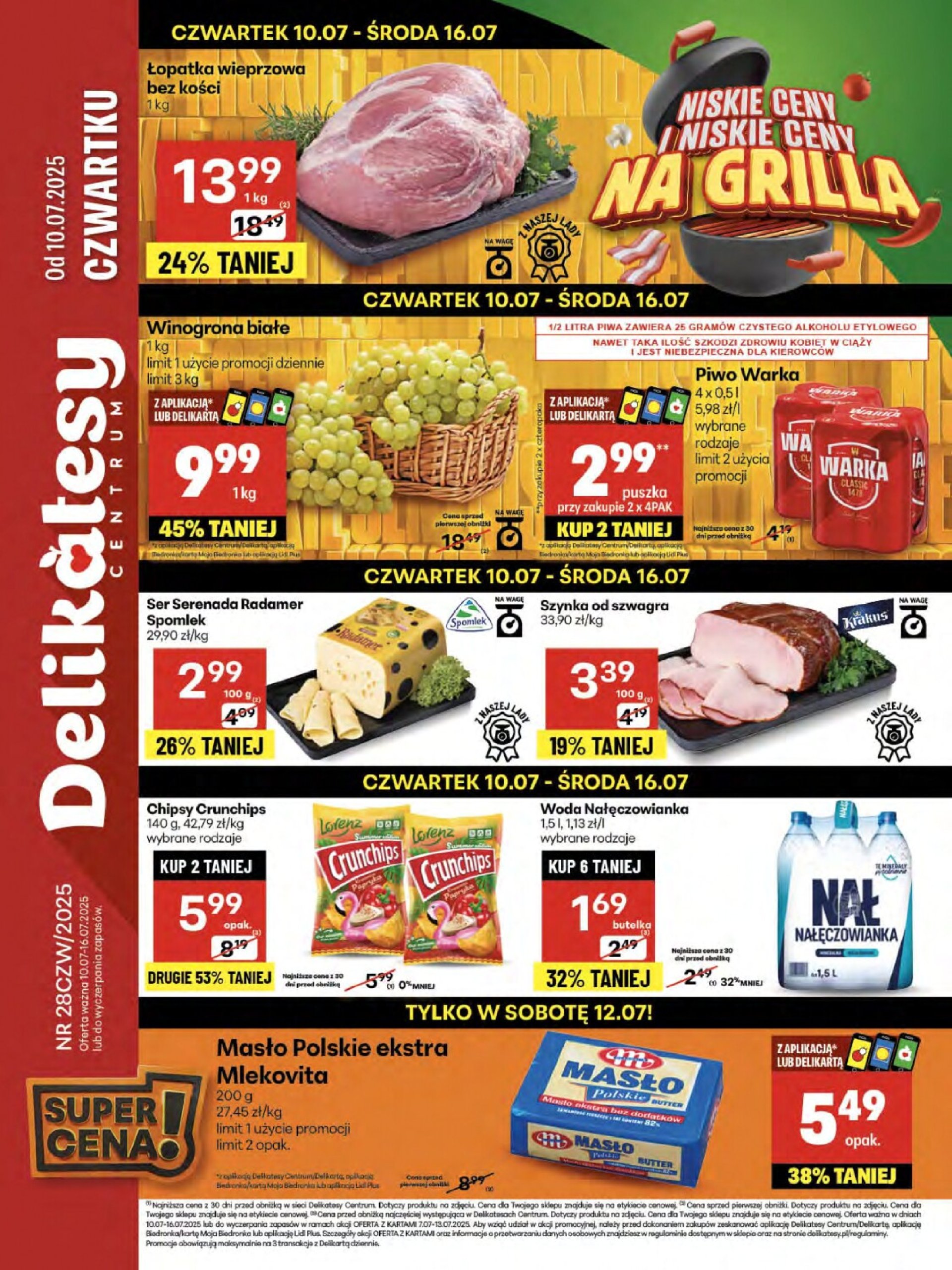 delikatesy-centrum - Gazetka Delikatesy Centrum ważna od 10.07. - 16.07.