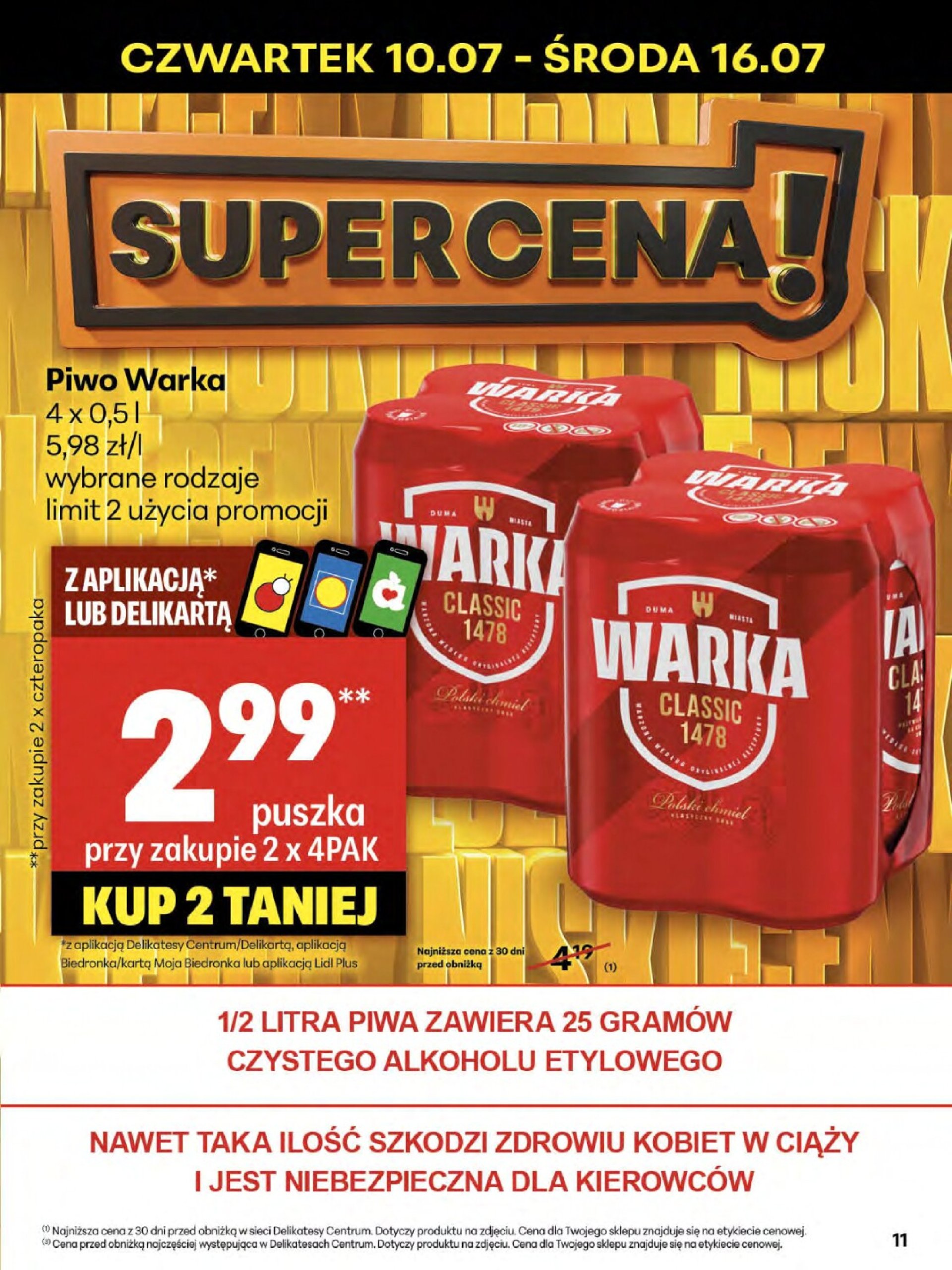 delikatesy-centrum - Gazetka Delikatesy Centrum ważna od 10.07. - 16.07. - page: 11 delikatesy-centrum - Gazetka Delikatesy Centrum ważna od 10.07. - 16.07. - page: 11