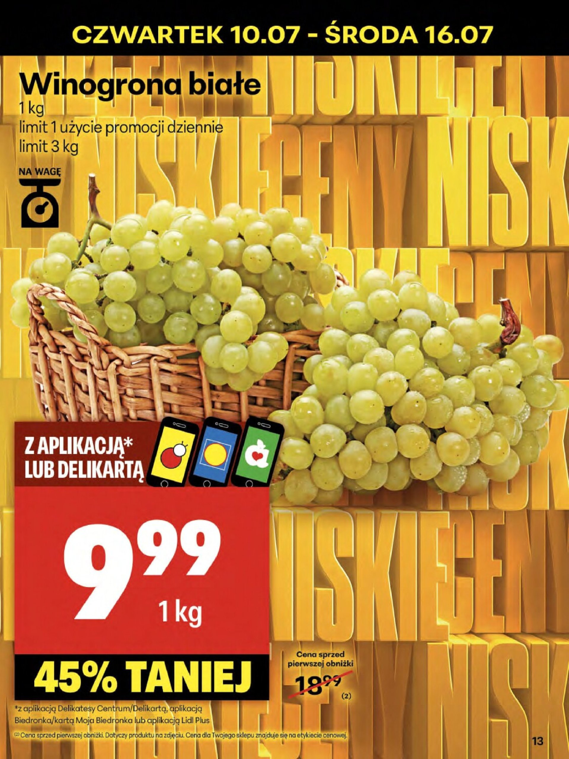 delikatesy-centrum - Gazetka Delikatesy Centrum ważna od 10.07. - 16.07. - page: 13 delikatesy-centrum - Gazetka Delikatesy Centrum ważna od 10.07. - 16.07. - page: 13