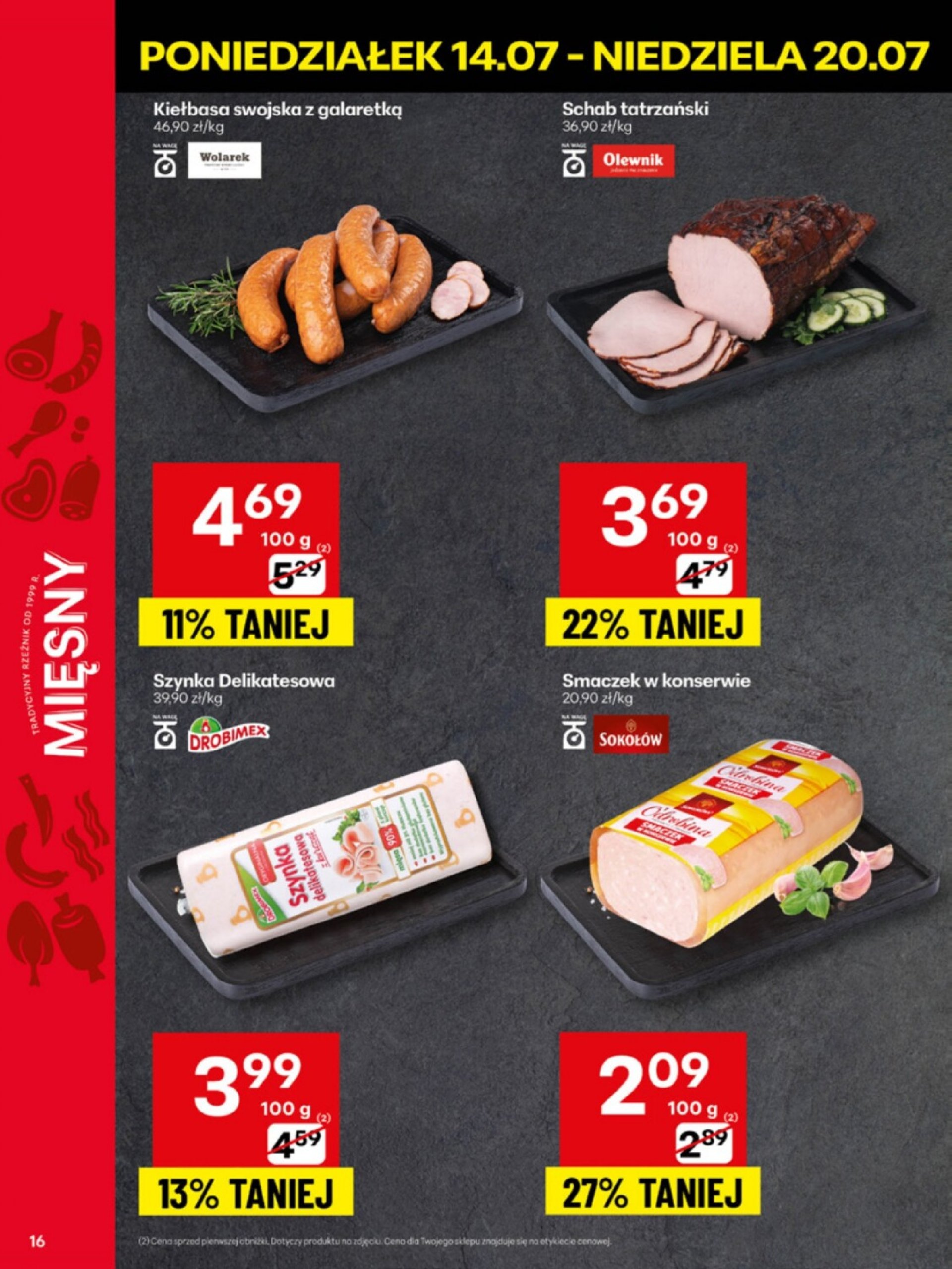 delikatesy-centrum - Gazetka Delikatesy Centrum ważna od 14.07. - 20.07. - page: 16 delikatesy-centrum - Gazetka Delikatesy Centrum ważna od 14.07. - 20.07. - page: 16