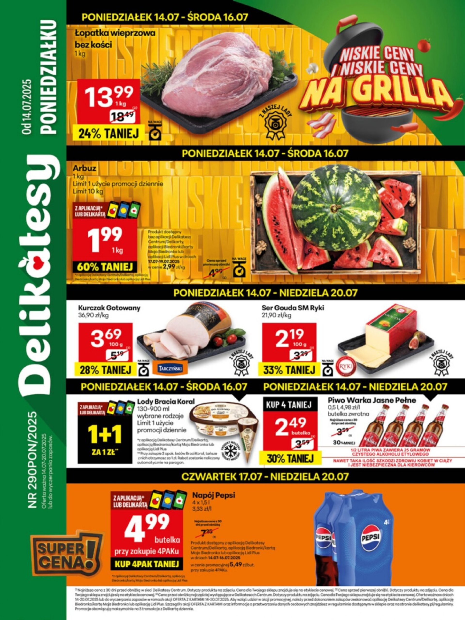delikatesy-centrum - Gazetka Delikatesy Centrum ważna od 14.07. - 20.07.