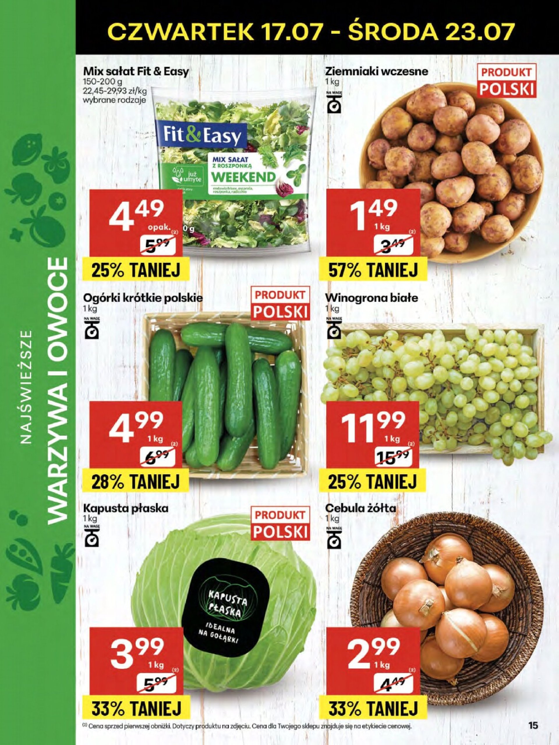 delikatesy-centrum - Gazetka Delikatesy Centrum ważna od 17.07. - 23.07. - page: 15 delikatesy-centrum - Gazetka Delikatesy Centrum ważna od 17.07. - 23.07. - page: 15