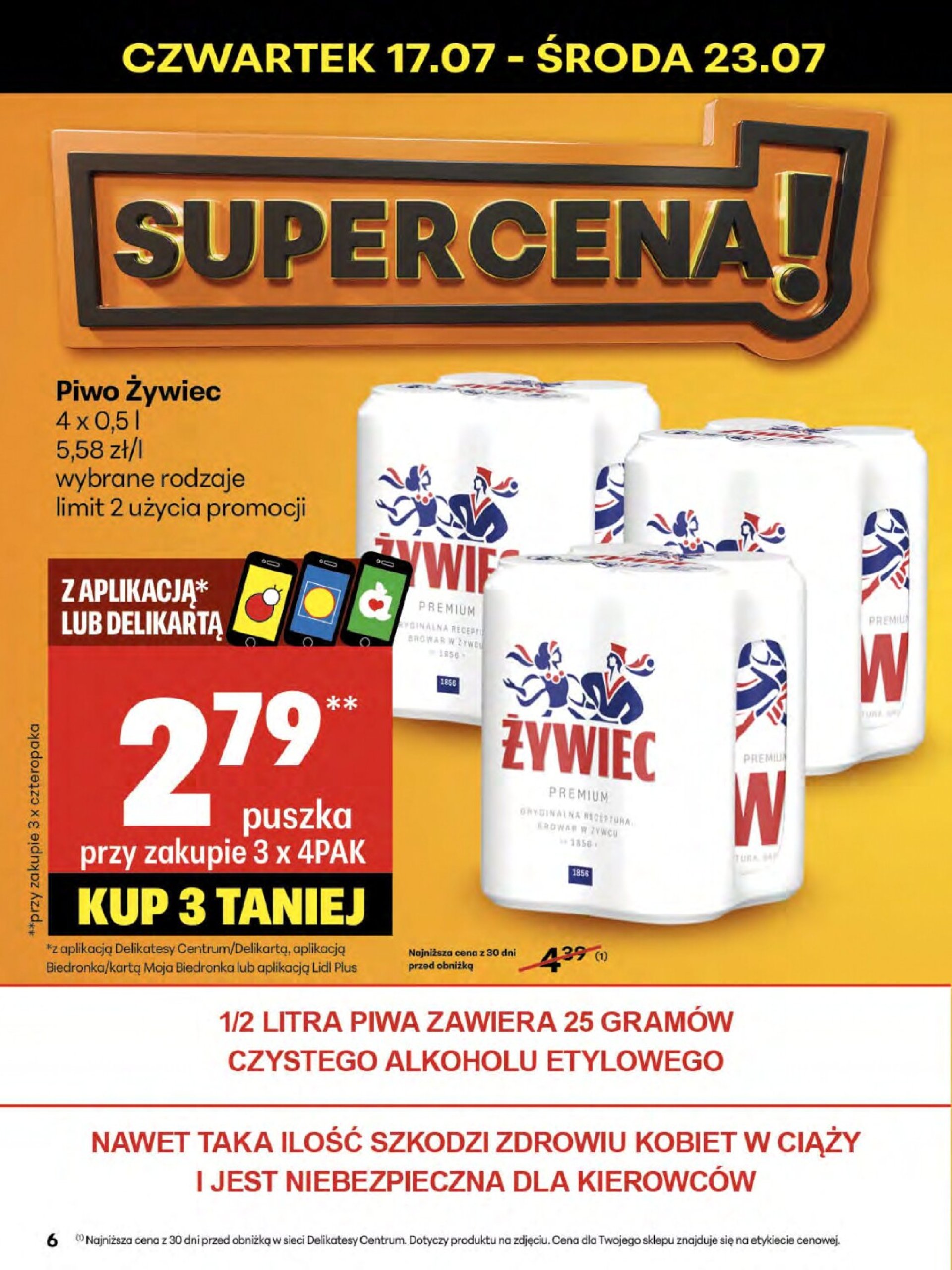 delikatesy-centrum - Gazetka Delikatesy Centrum ważna od 17.07. - 23.07. - page: 6 delikatesy-centrum - Gazetka Delikatesy Centrum ważna od 17.07. - 23.07. - page: 6