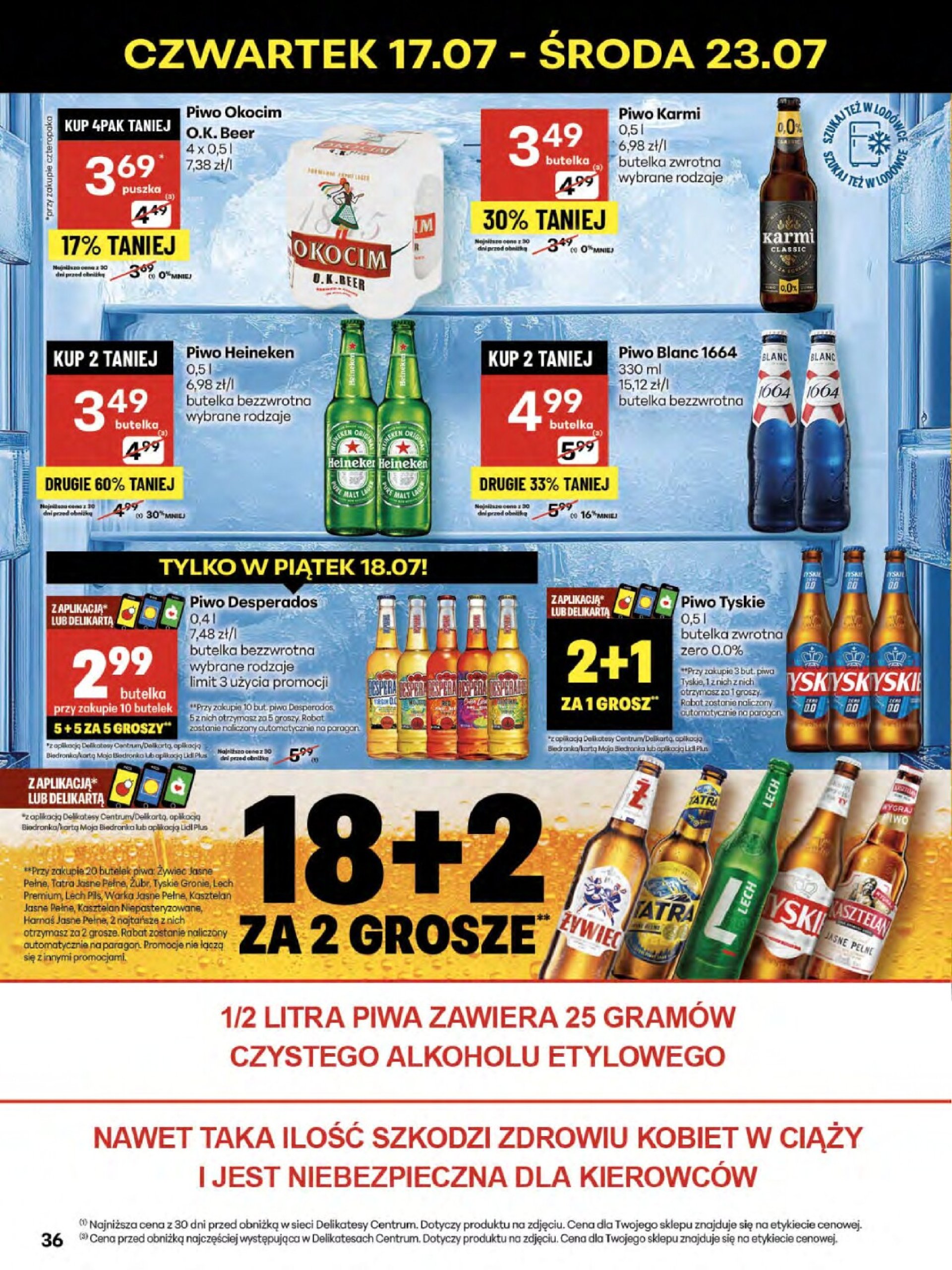 delikatesy-centrum - Gazetka Delikatesy Centrum ważna od 17.07. - 23.07. - page: 36 delikatesy-centrum - Gazetka Delikatesy Centrum ważna od 17.07. - 23.07. - page: 36