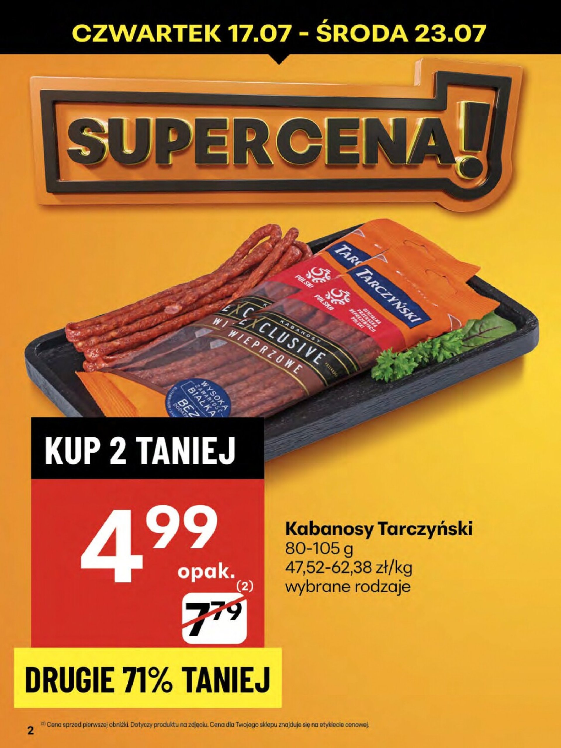 delikatesy-centrum - Gazetka Delikatesy Centrum ważna od 17.07. - 23.07. - page: 2 delikatesy-centrum - Gazetka Delikatesy Centrum ważna od 17.07. - 23.07. - page: 2