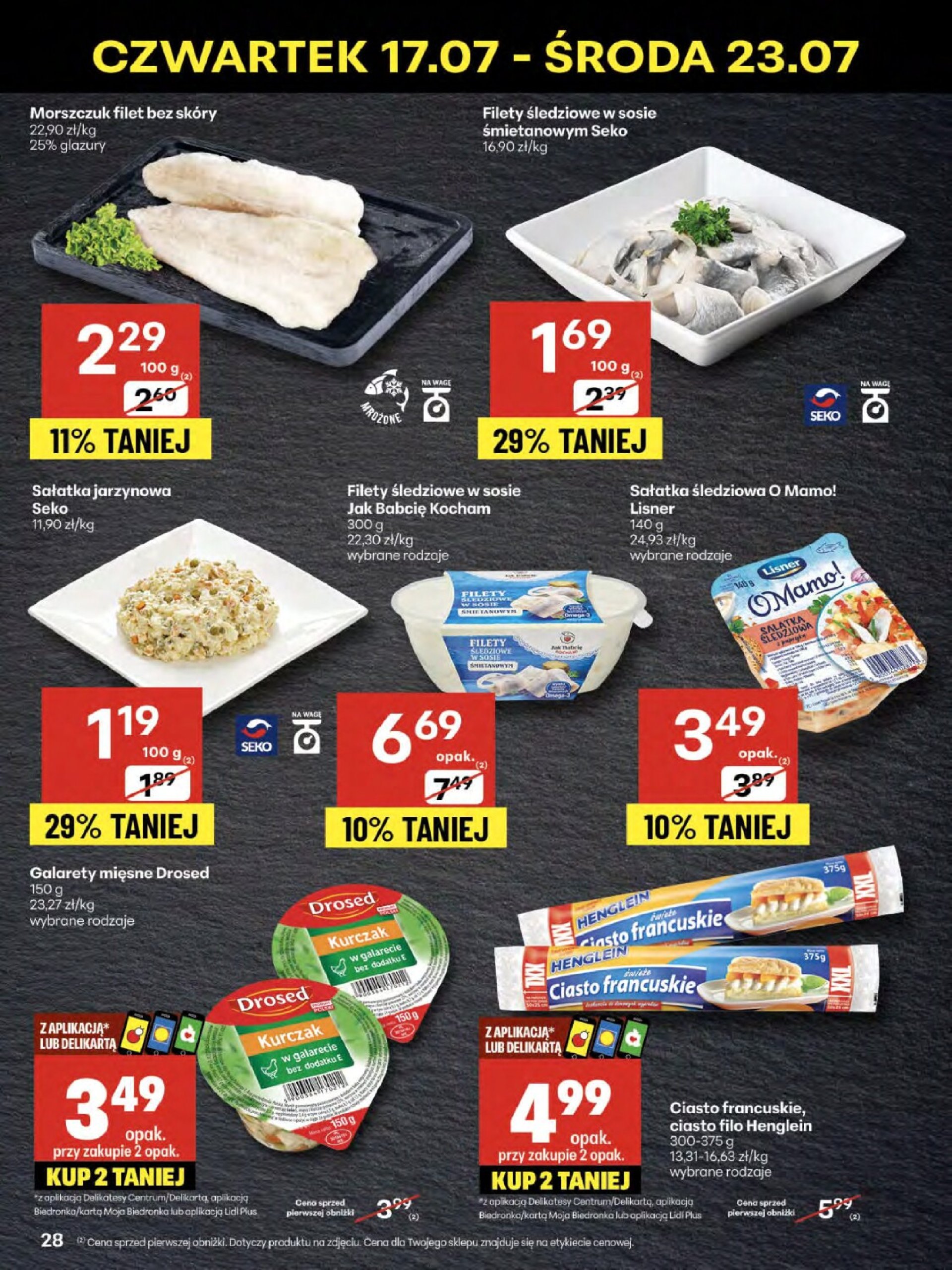 delikatesy-centrum - Gazetka Delikatesy Centrum ważna od 17.07. - 23.07. - page: 28 delikatesy-centrum - Gazetka Delikatesy Centrum ważna od 17.07. - 23.07. - page: 28