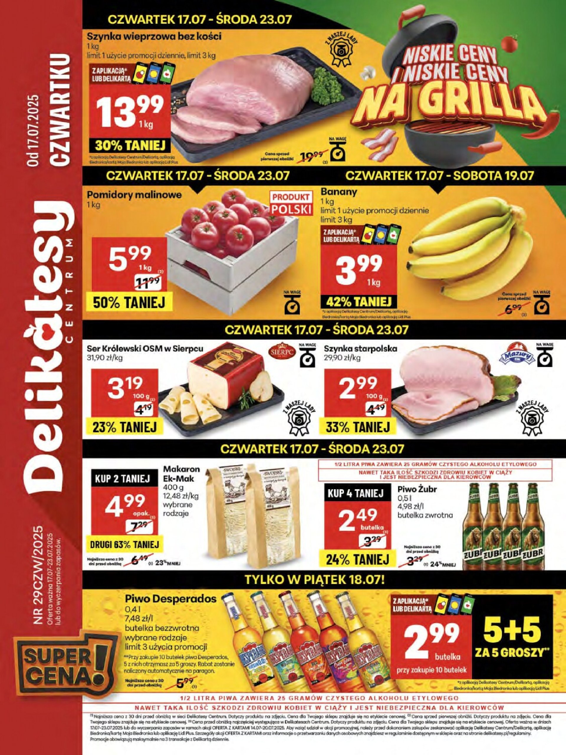 delikatesy-centrum - Gazetka Delikatesy Centrum ważna od 17.07. - 23.07. - page: 1 delikatesy-centrum - Gazetka Delikatesy Centrum ważna od 17.07. - 23.07. - page: 1