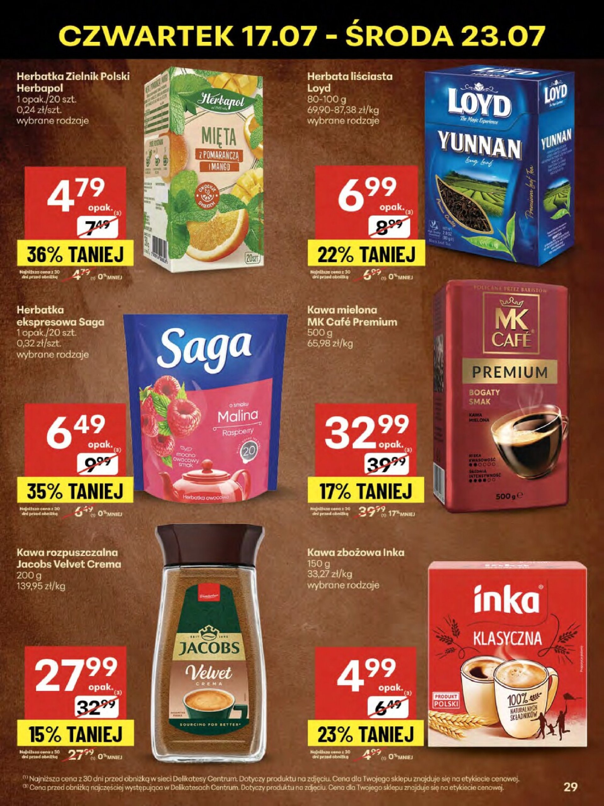 delikatesy-centrum - Gazetka Delikatesy Centrum ważna od 17.07. - 23.07. - page: 29 delikatesy-centrum - Gazetka Delikatesy Centrum ważna od 17.07. - 23.07. - page: 29