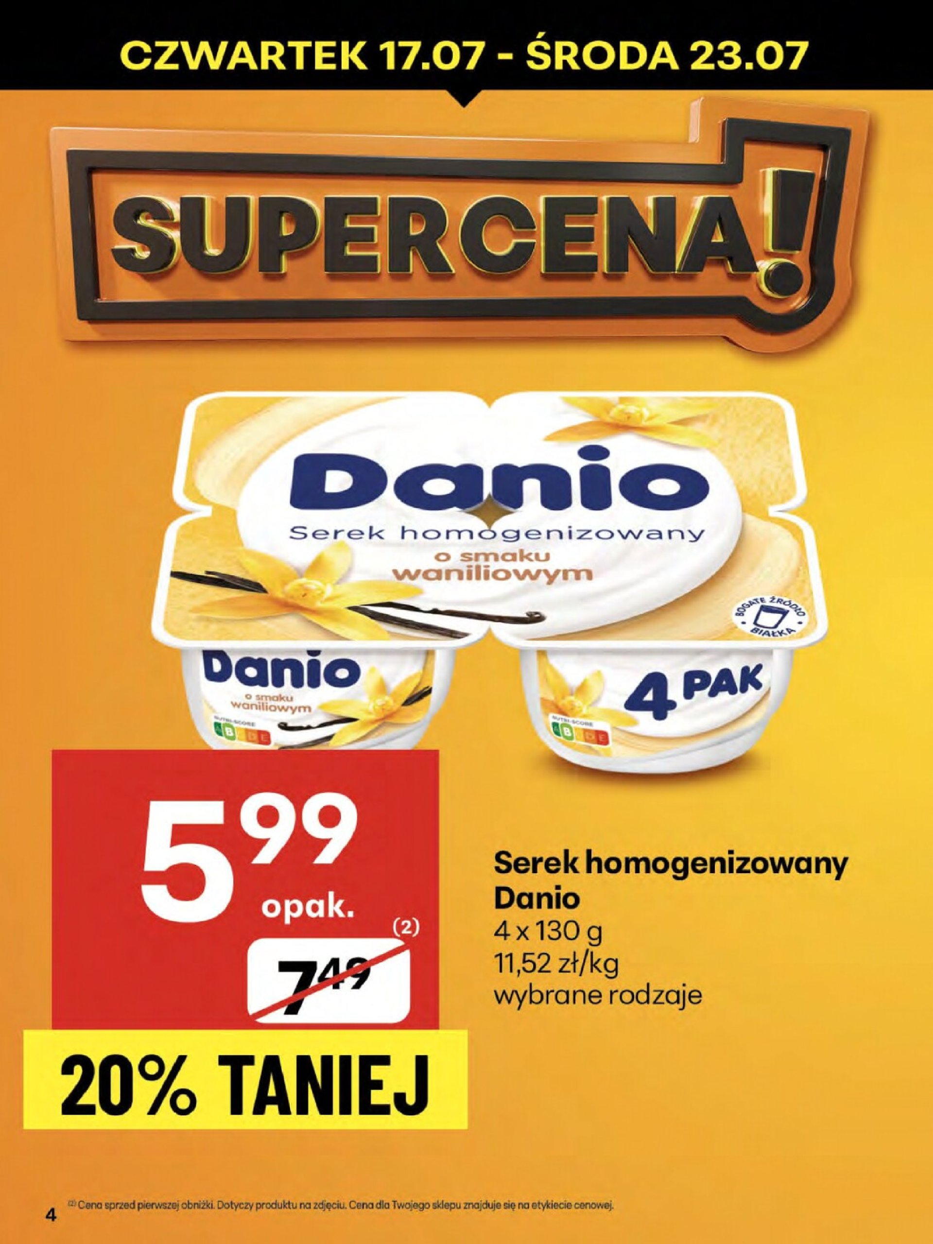 delikatesy-centrum - Gazetka Delikatesy Centrum ważna od 17.07. - 23.07. - page: 4 delikatesy-centrum - Gazetka Delikatesy Centrum ważna od 17.07. - 23.07. - page: 4