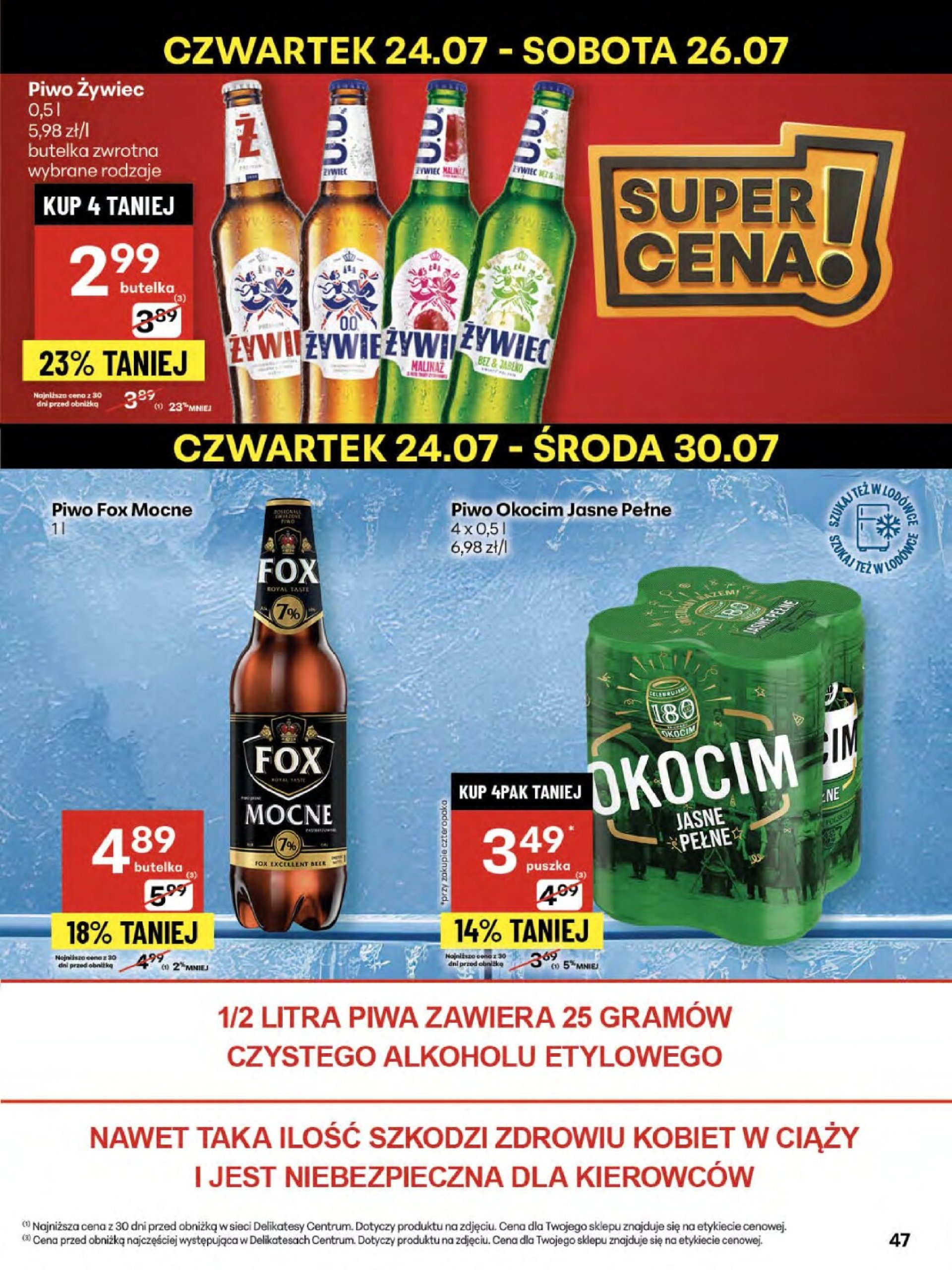 delikatesy-centrum - Gazetka Delikatesy Centrum ważna od 24.07. - 30.07. - page: 47